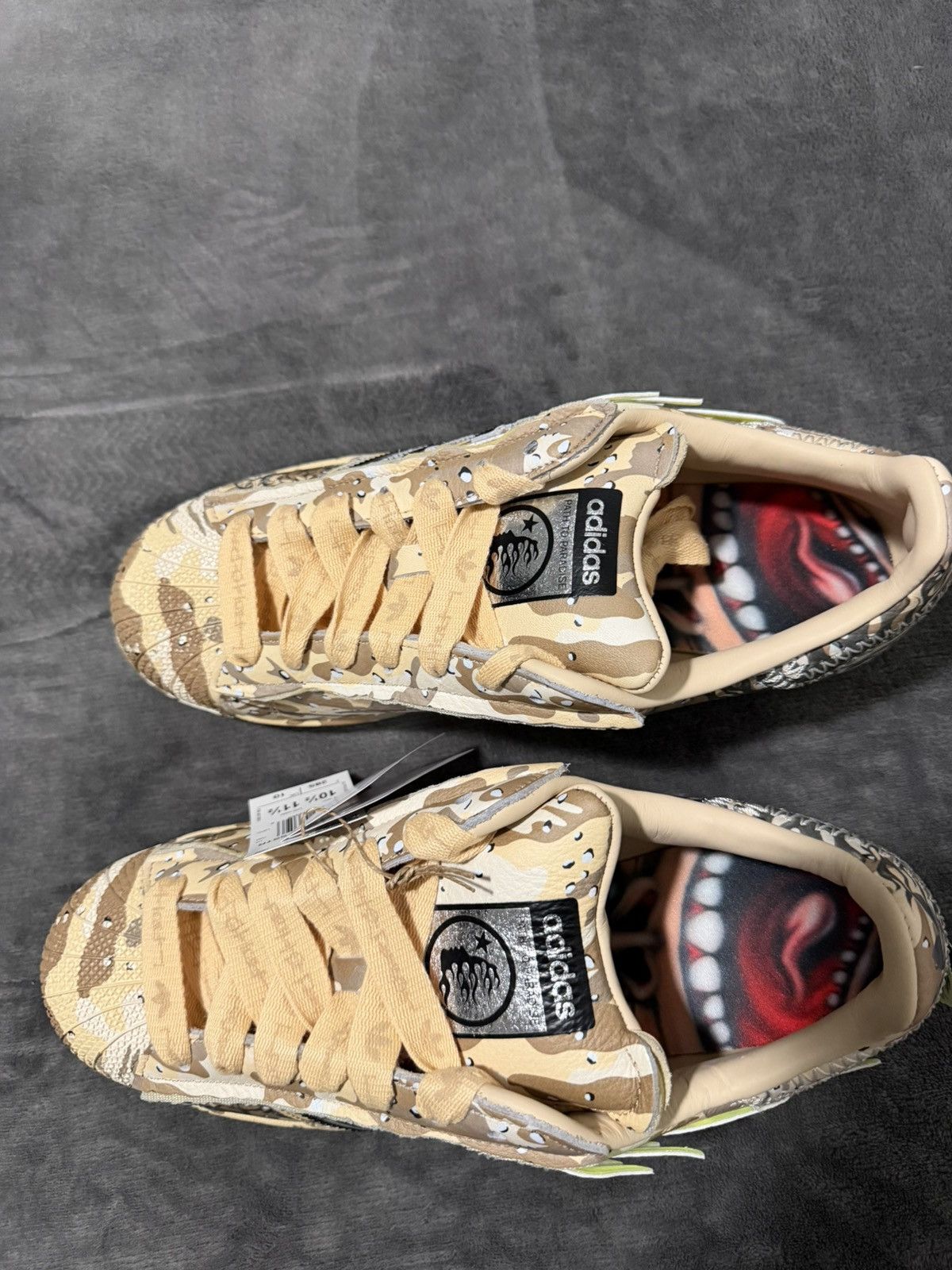 HELLSTAR Adidas x HELLSTAR Superstar Desert Camo Size US 10.5 / EU 43-44 - 2 Thumbnail