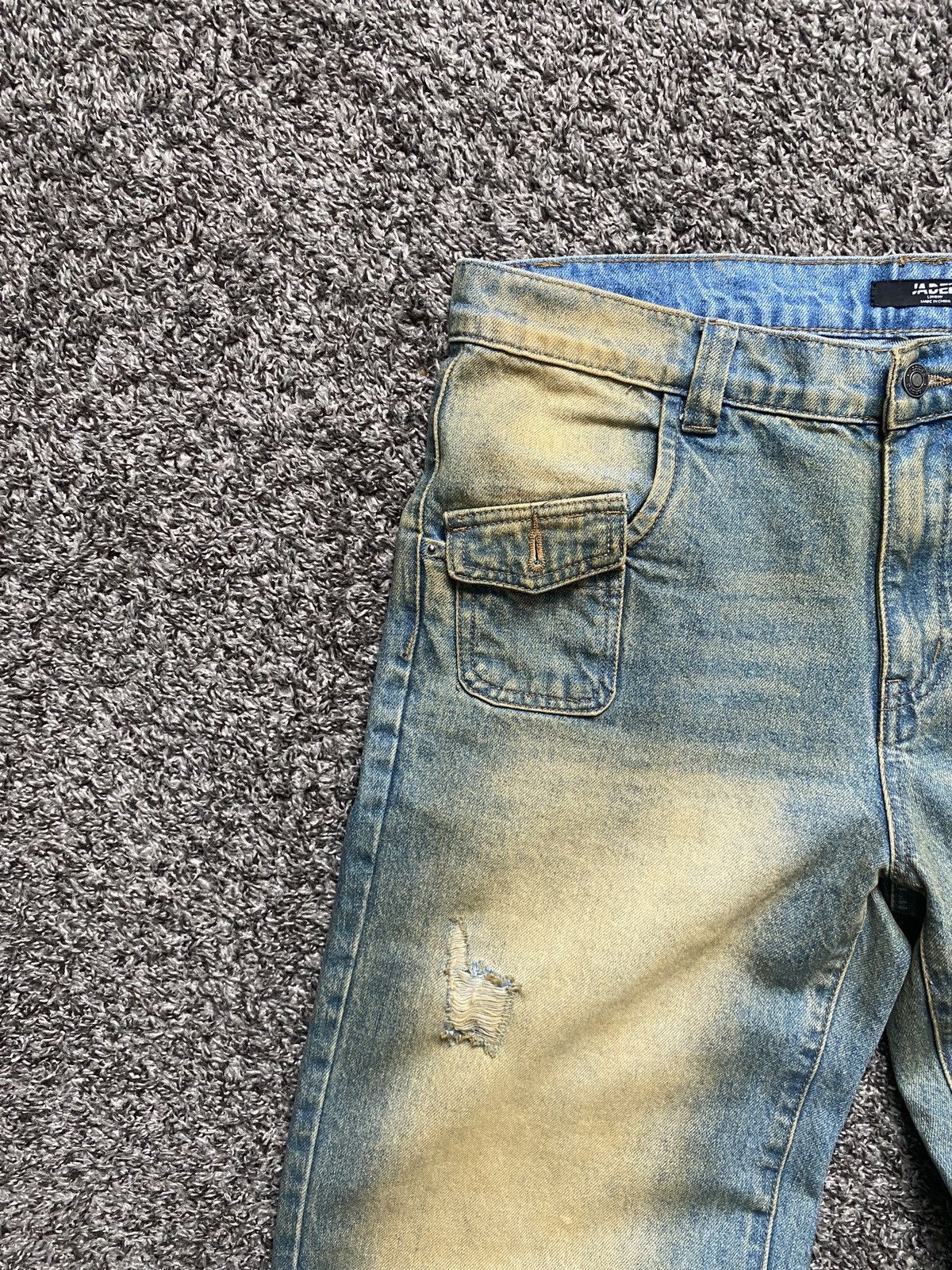 Jaded London Jaded London Sand Wash Blaze Jean Size US 34 / EU 50 - 3 Thumbnail