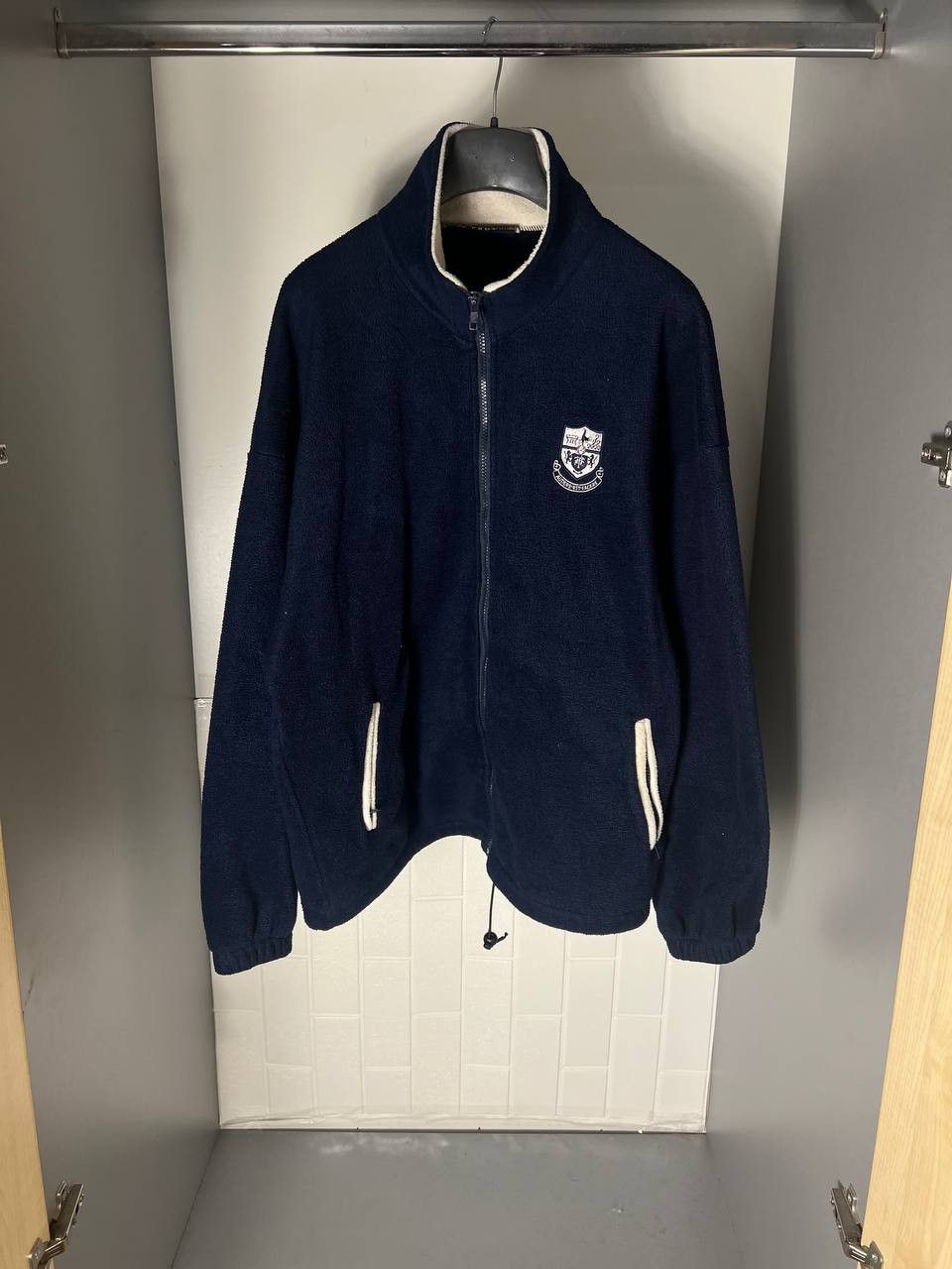 Vintage VERY RARE TOTTENHAM HOTSPUR ENGLAND SOCCER JACKET RETRO 90s Size US XL / EU 56 / 4 - 1 Thumbnail