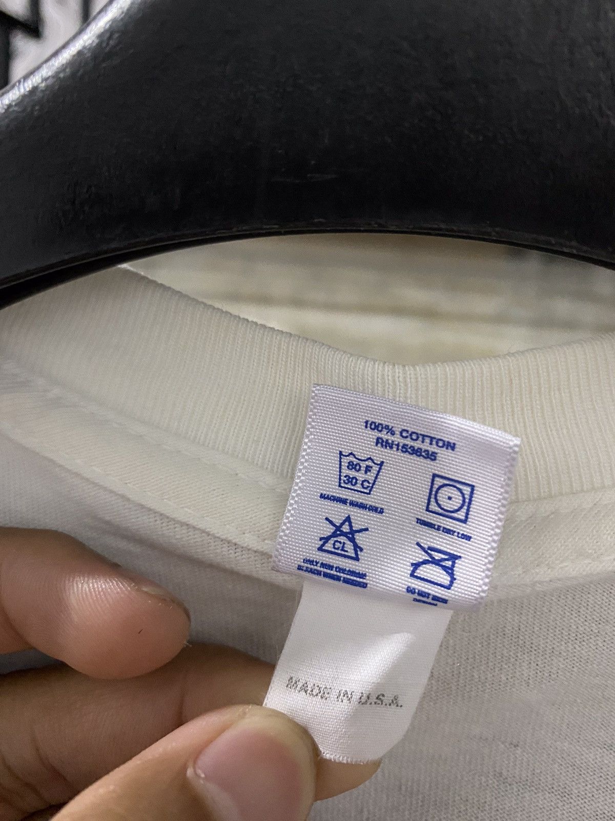 Undefeated Undefeated racquet white tshirt Size US L / EU 52-54 / 3 - 8 Thumbnail
