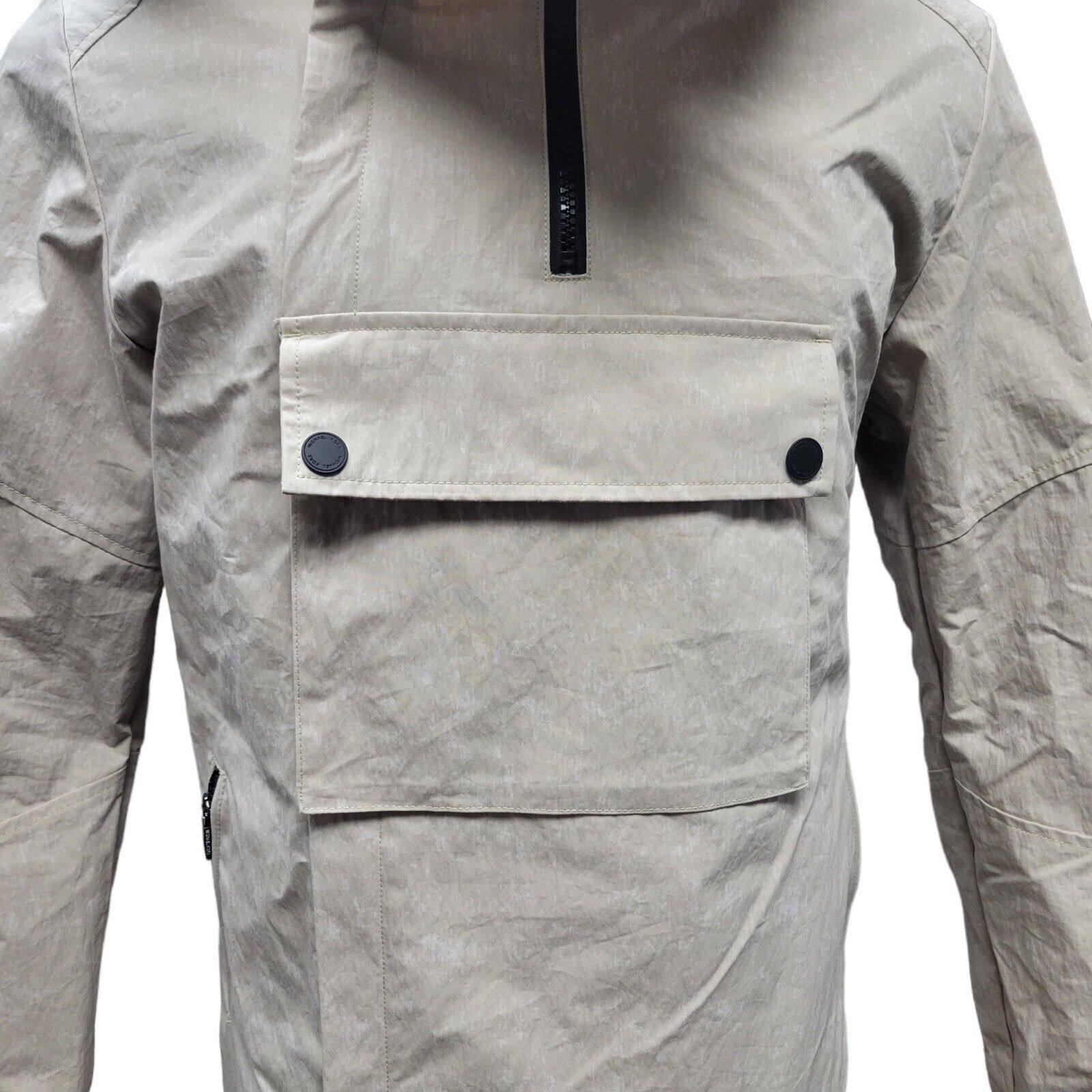 Michael Kors Men's Michael Kors Crinkled Woven Hoodie Cargo Jacket. Size Size US S / EU 44-46 / 1 - 4 Thumbnail