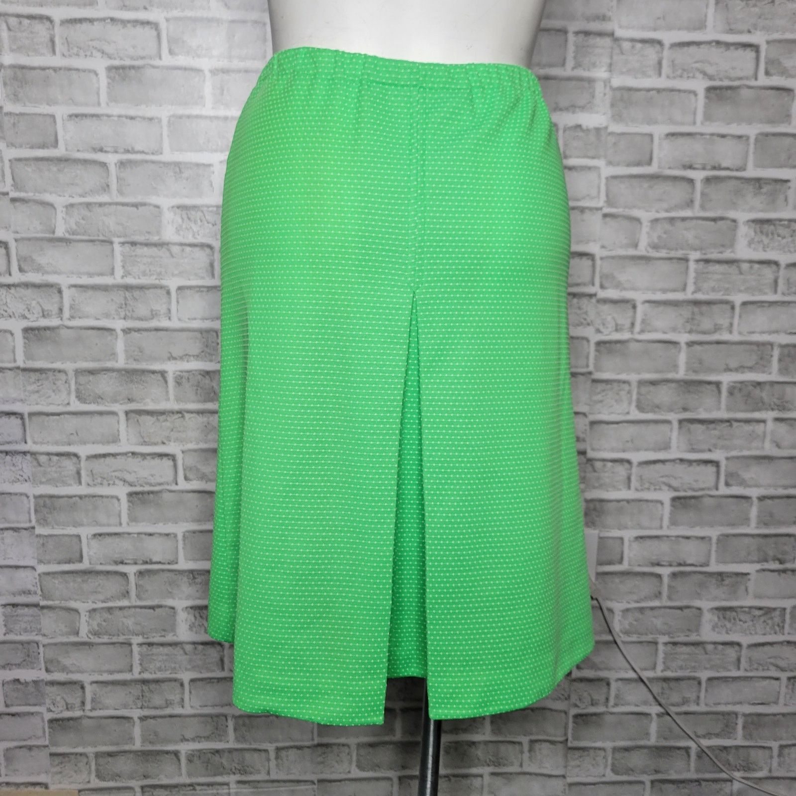 Vintage Vintage Neon Green/White Plaid & Polka Dot 3 Piece Set Size 34" / US 12 / IT 48 - 9 Thumbnail