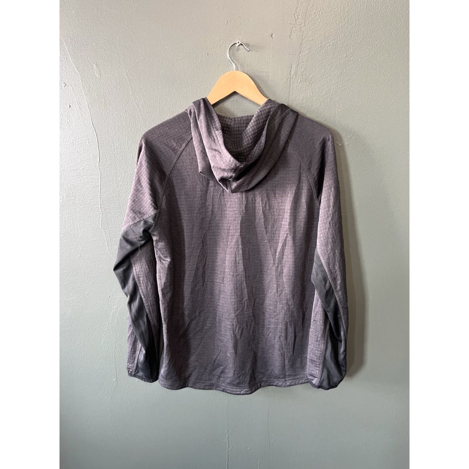 Oakley Oakley Hoodie Men Gray Full Zip Waffled Athletic Hooded Size M Size US M / EU 48-50 / 2 - 2 Thumbnail