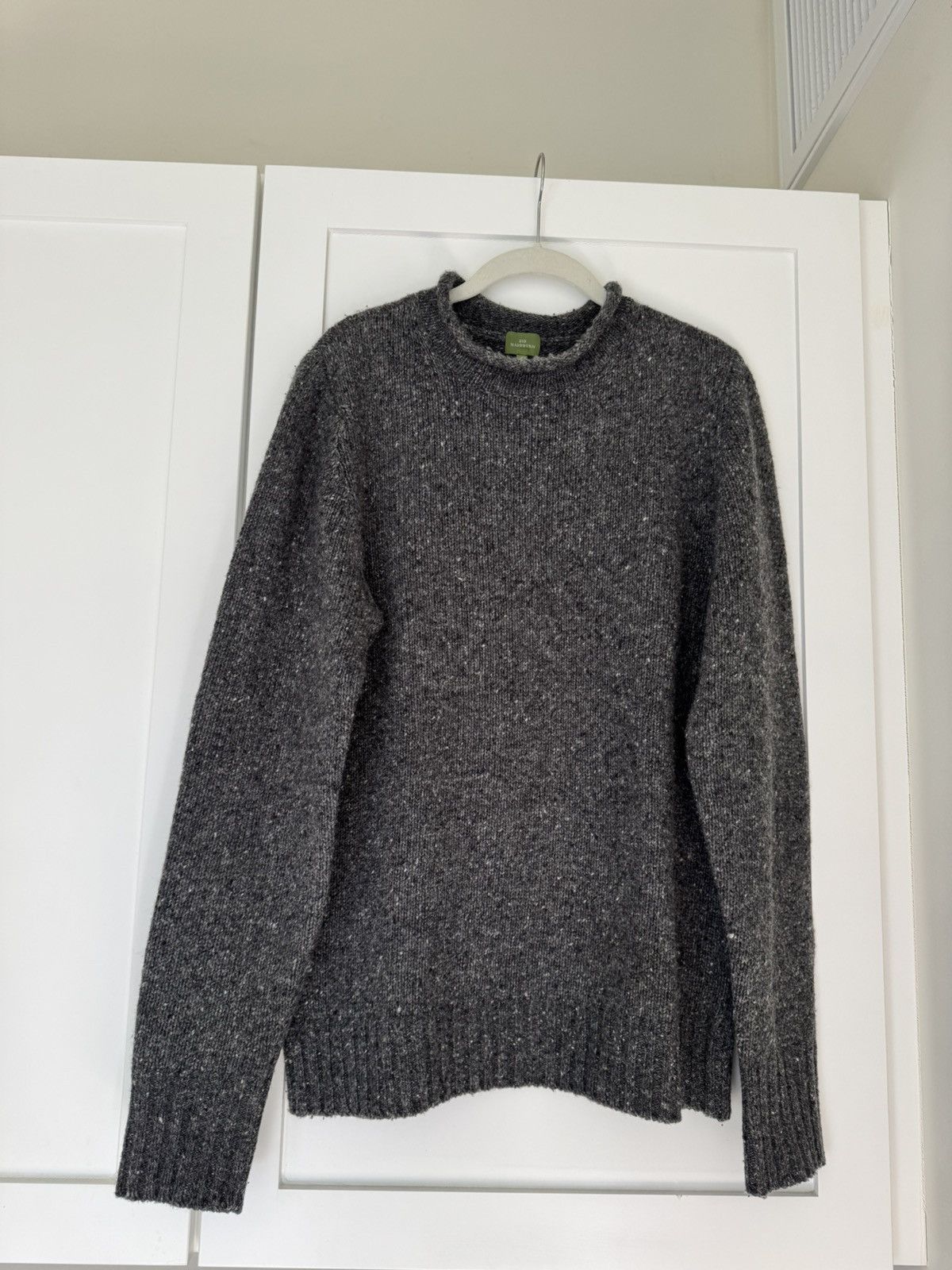 Sid Mashburn Grey extra virgin wool sweater Size US L / EU 52-54 / 3 - 1 Thumbnail
