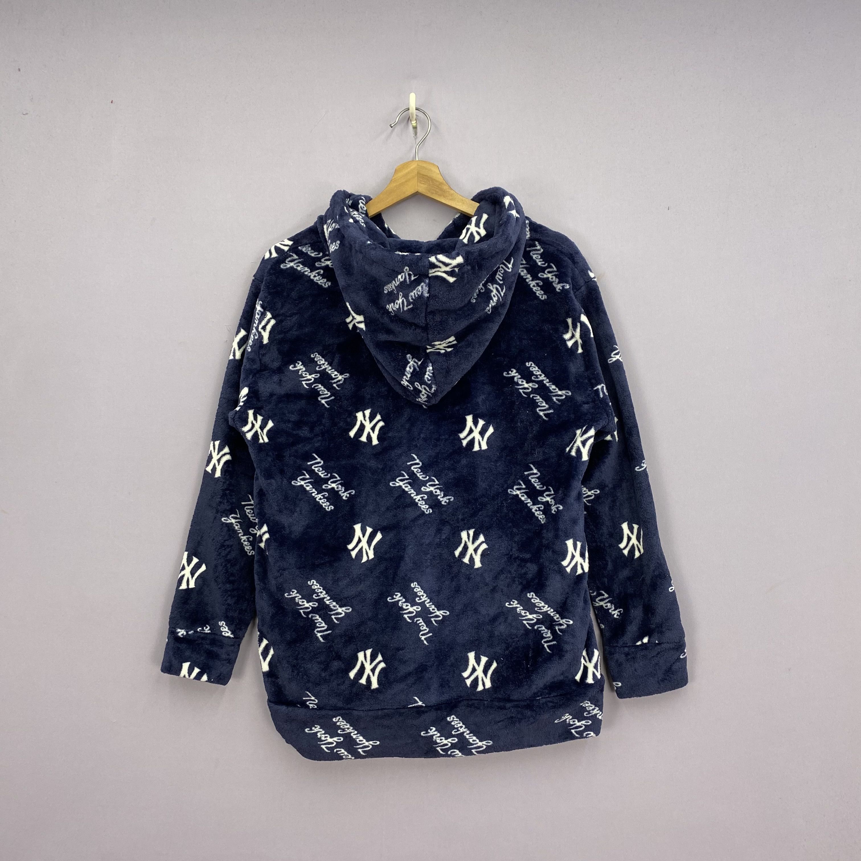 New York Yankees Vintage MLB New York Yankees Sweater Fleece Hoodie Size US S / EU 44-46 / 1 - 2 Thumbnail