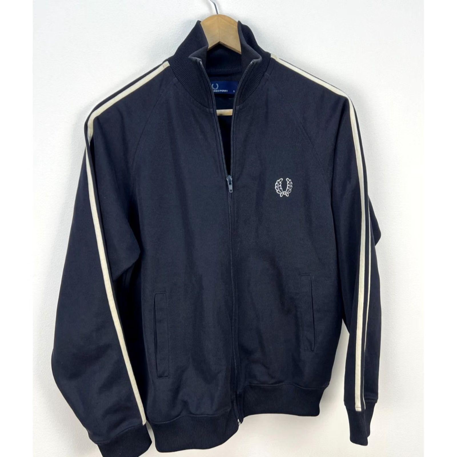 Fred Perry Fred Perry Track Top Jacket Dark Blue Size S Mens Size US S / EU 44-46 / 1 - 2 Thumbnail