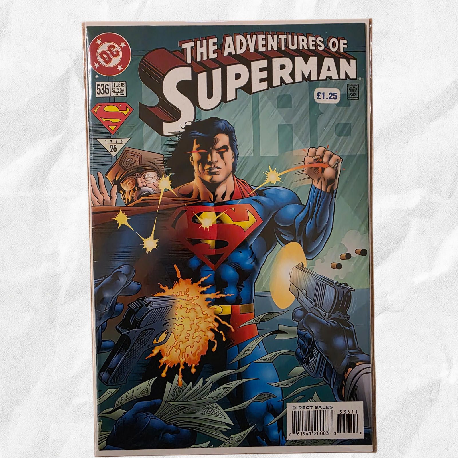 DC Comics Adventures of Superman #536 VF/NM 1996 Brainiac Comic (C) Size ONE SIZE - 5 Thumbnail