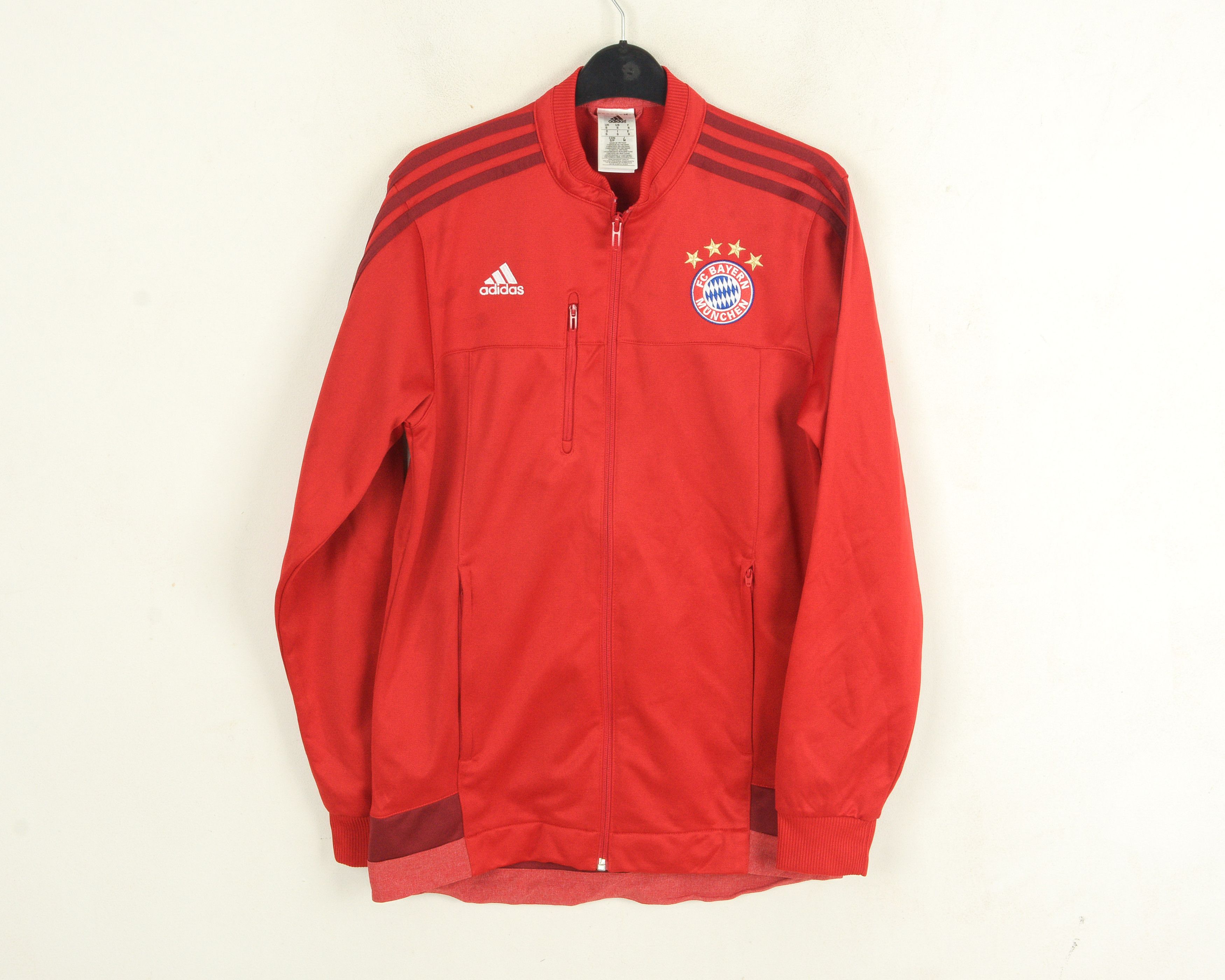 Adidas FC Bayern Munich Mens S Football Soccer Tracksuit Jumper Size US S / EU 44-46 / 1 - 1 Thumbnail