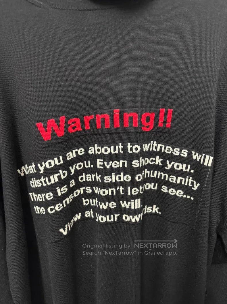Vetements VETEMENTS Wool Knit High-Neck Long Sleeve Black Size US M / EU 48-50 / 2 - 2 Thumbnail
