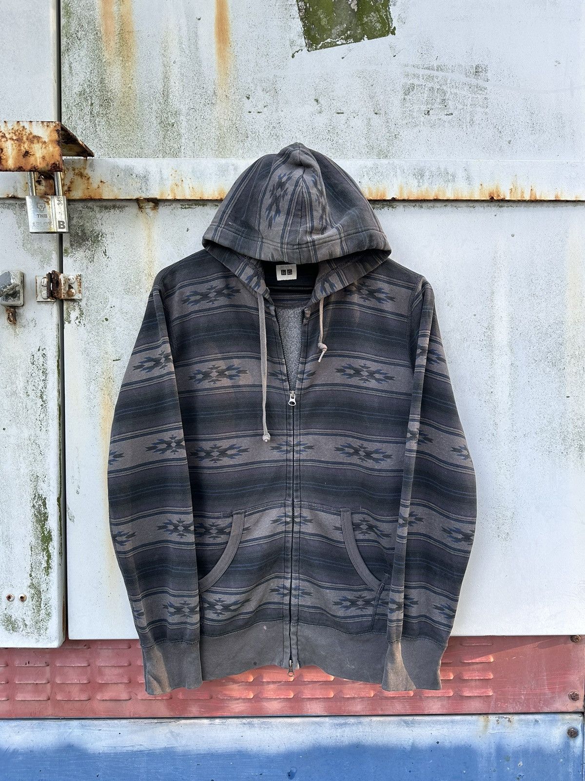 Japanese Brand Sun Faded Uniqlo Hoodie Size US M / EU 48-50 / 2 - 2 Thumbnail