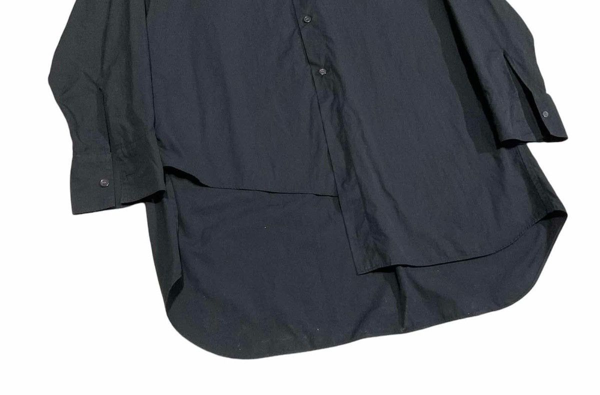 Ground Y × Y's × Yohji Yamamoto 🔥Ground Y By Yohji Yamamoto Asymmetrical Shirt Size US XL / EU 56 / 4 - 3 Thumbnail