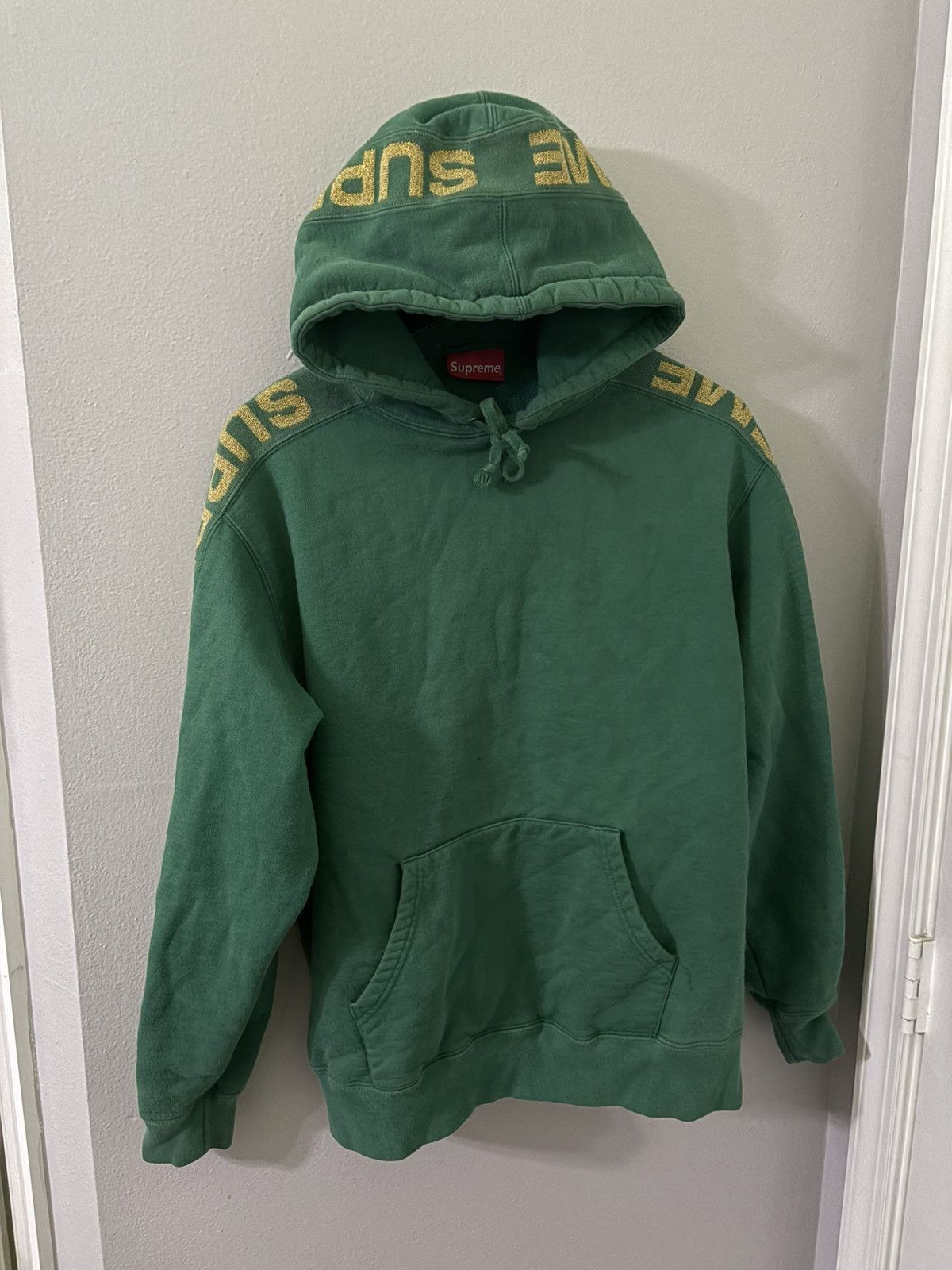 Supreme Supreme Metallic Rib Hooded Sweatshirt Size US M / EU 48-50 / 2 - 1 Thumbnail