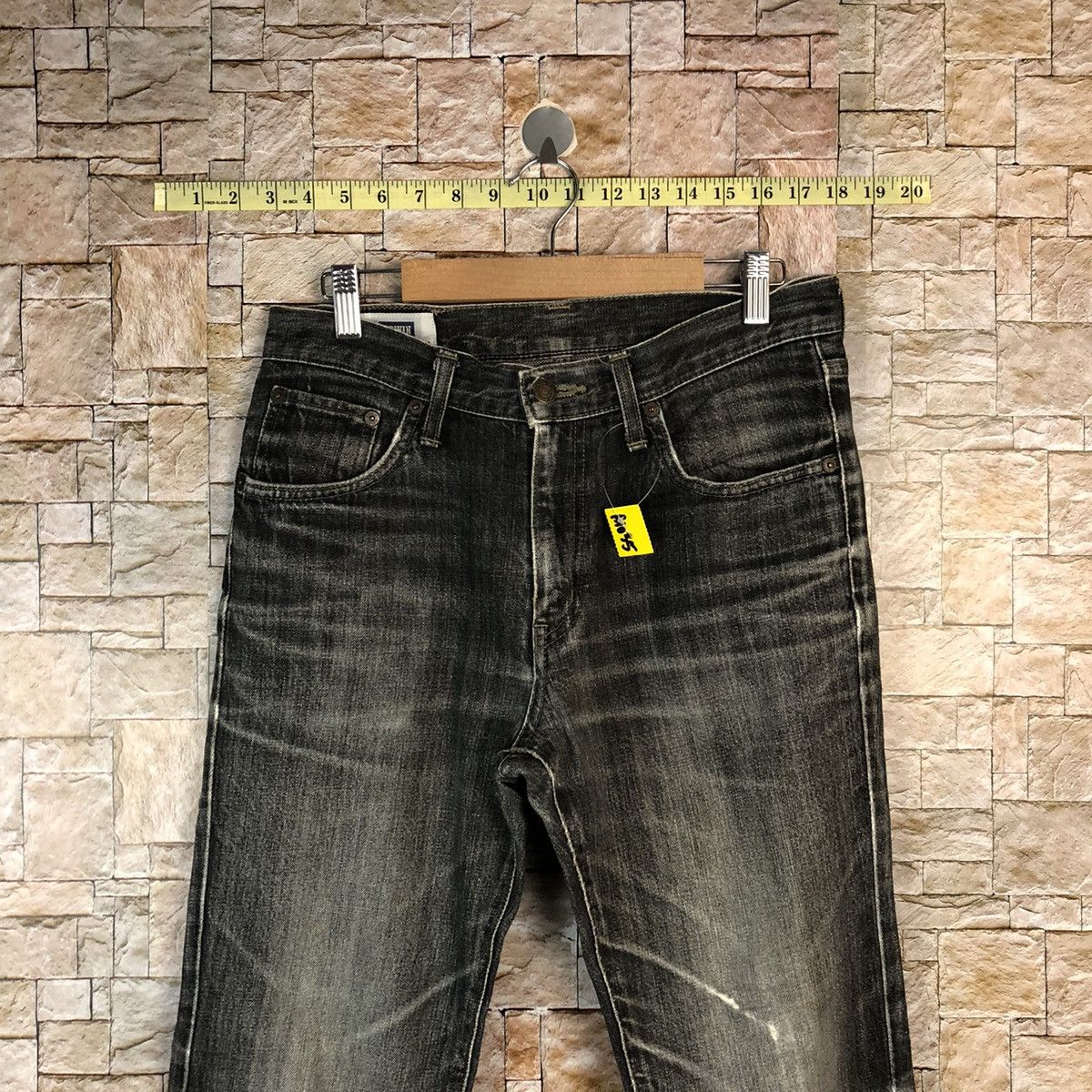 Edwin Edwin Black ripped distressed Denim Pants #A1035 Size US 29 - 4 Thumbnail
