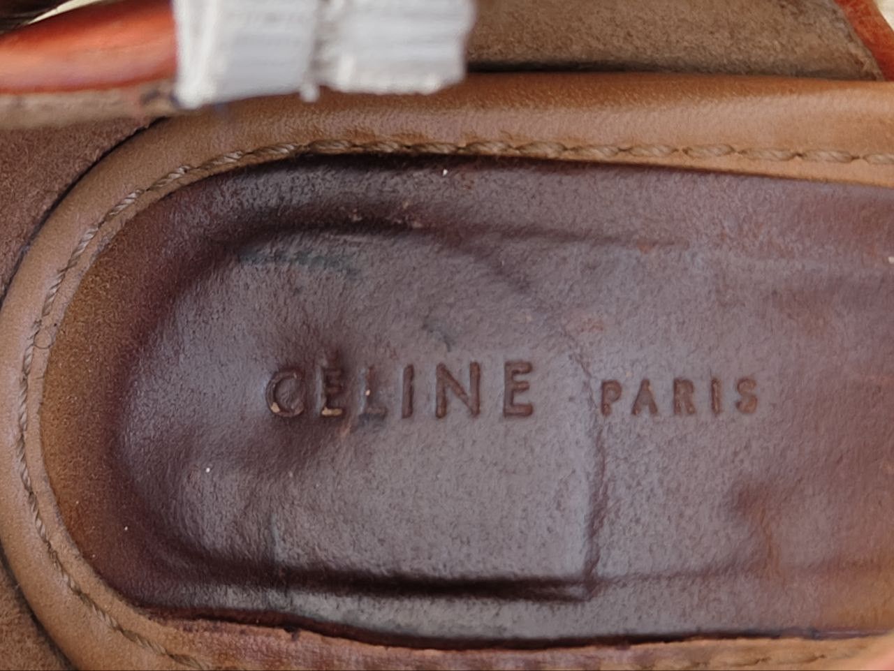 Celine Celine Paris Wood Heels Size US 11 / IT 41 - 12 Thumbnail