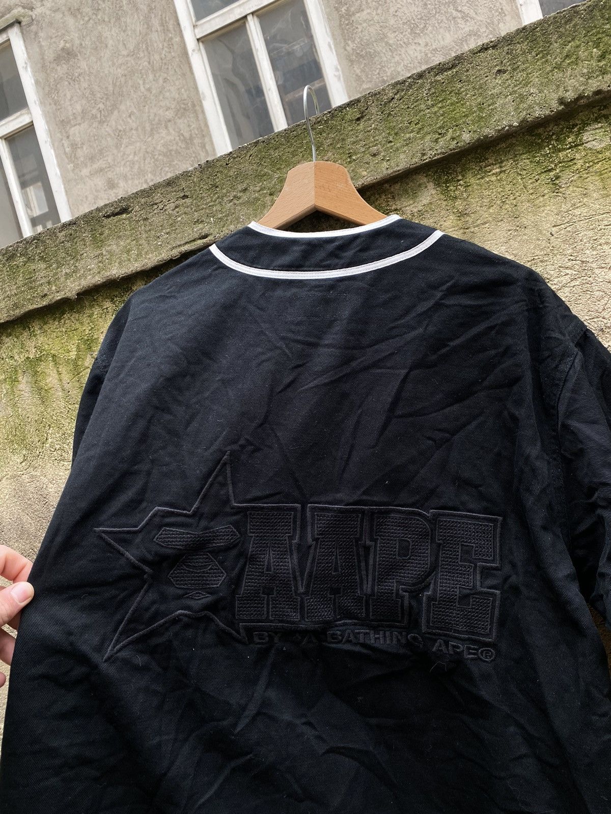 Aape Aape By Bathing Aape Big Back Embroidered Logo MLB Jersey Size US L / EU 52-54 / 3 - 16 Thumbnail