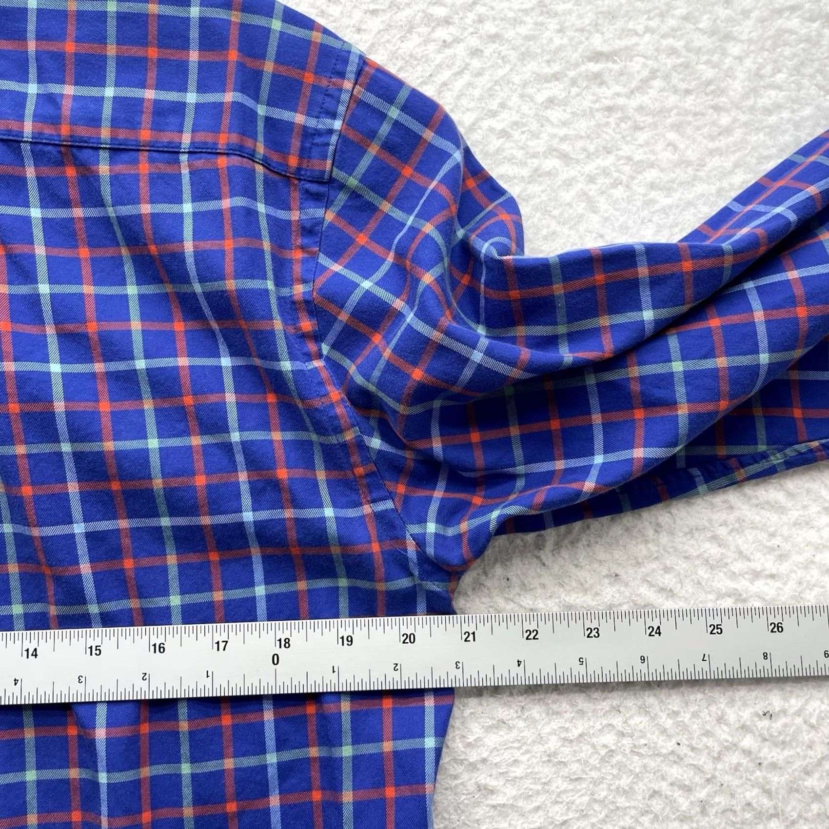 Vineyard Vines Vineyard Vines Murray Shirt Mens Small S Blue Tattersal Plaid Preppy Whale Shirt Size US S / EU 44-46 / 1 - 7 Thumbnail