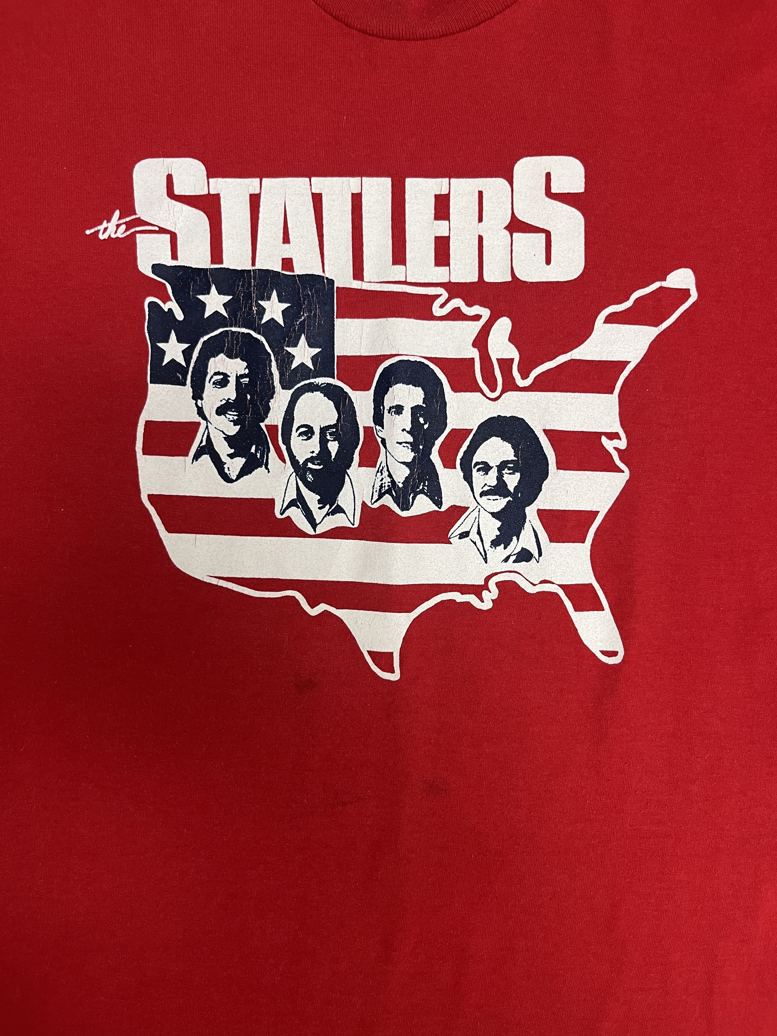 Vintage The Statler Brothers Vintage Red T-Shirt Tee Size US XL / EU 56 / 4 - 2 Thumbnail