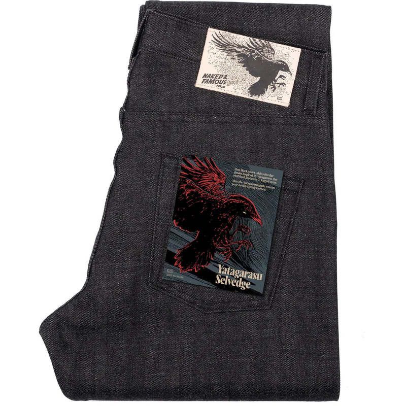 Naked & Famous • True Guy Yatagarasu Selvedge NWT • 34