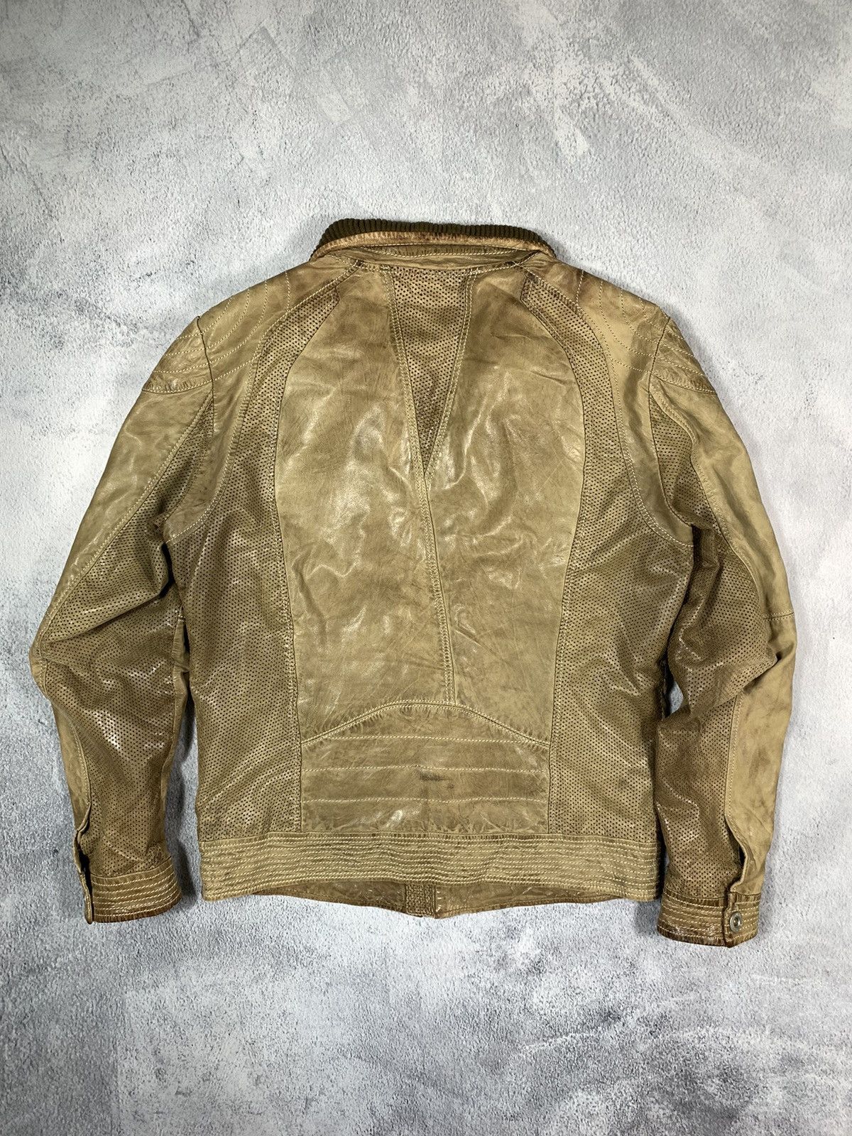 Bogner × Leather × Vintage Vintage Y2K Bogner Leather aviator flight Jacket military 48 Size US M / EU 48-50 / 2 - 14 Thumbnail