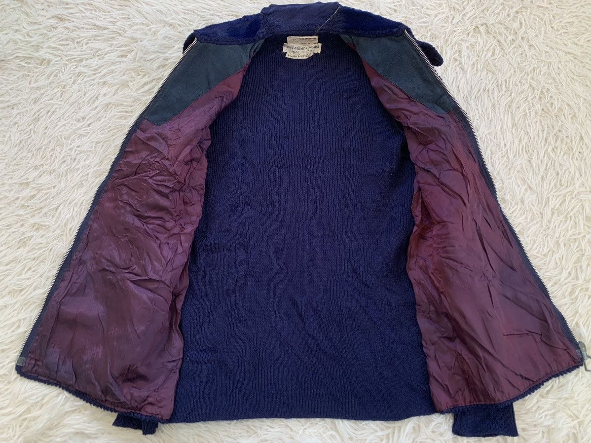 Japanese Brand N C Candido Firenze Real Leather & Wool Jacket Size US S / EU 44-46 / 1 - 8 Thumbnail