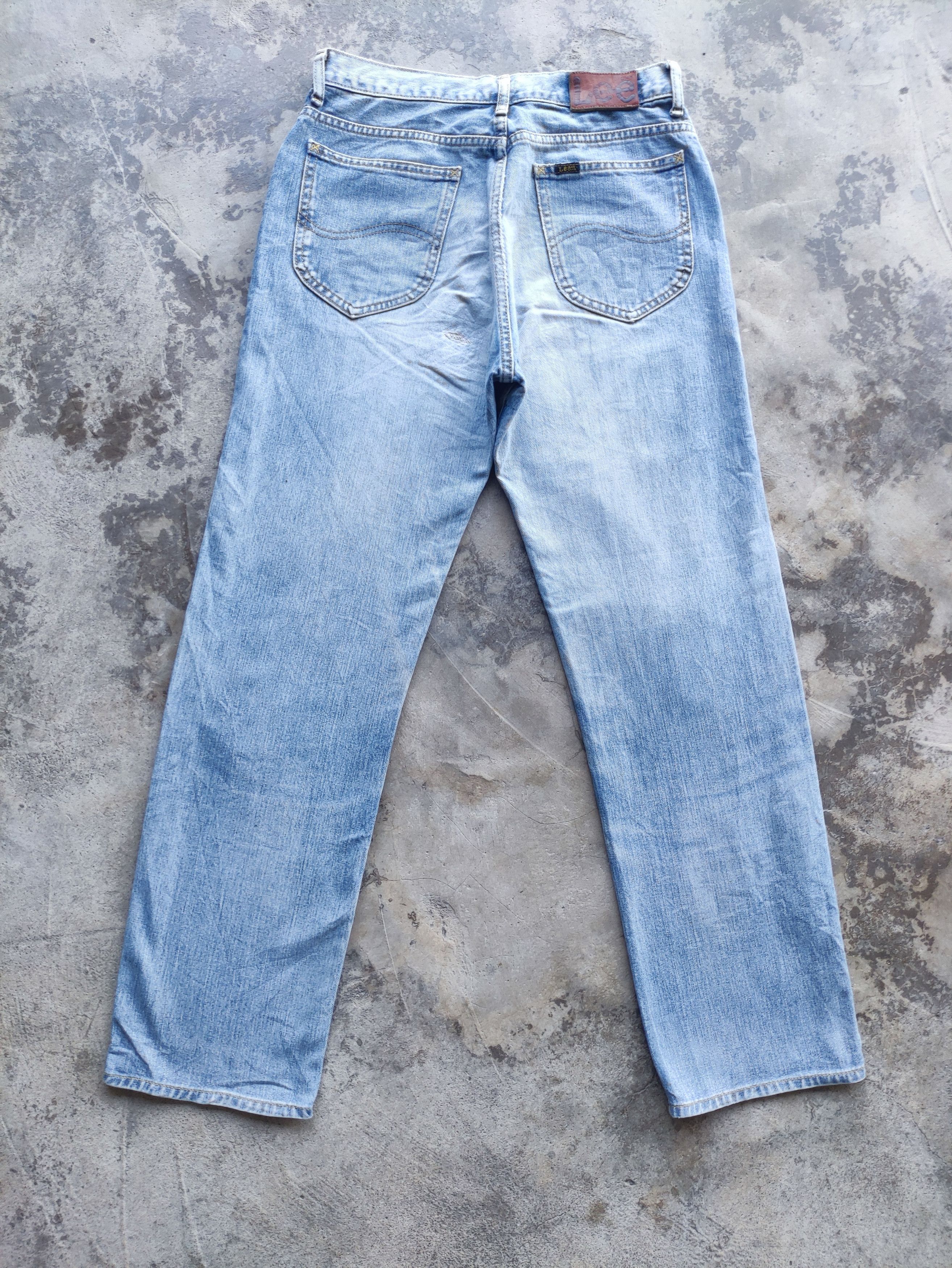 Lee Vintage Lee Brand Faded Ripped Denim Pants Size US 30 / EU 46 - 8 Thumbnail