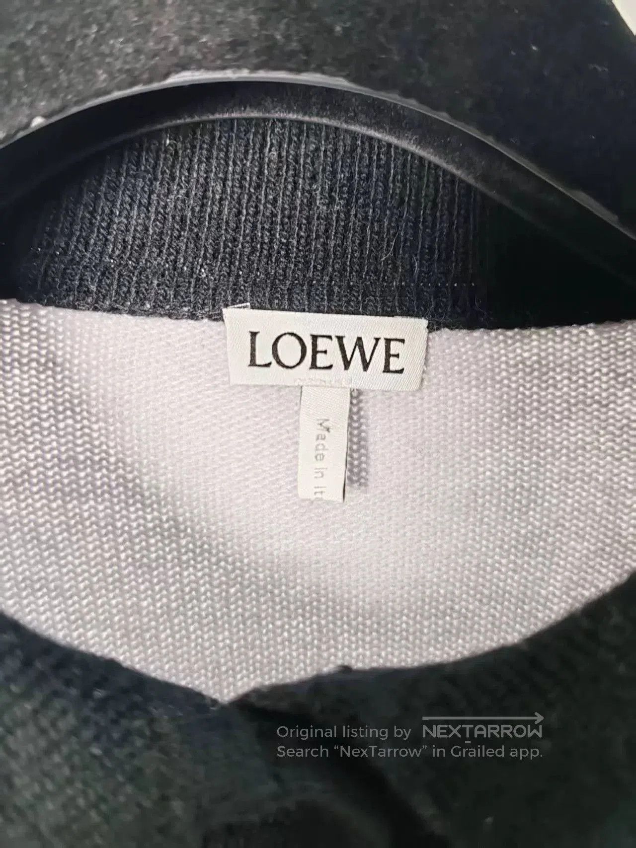 Loewe Loewe Wool Knitted Sweater with Logo. Size US M / EU 48-50 / 2 - 3 Thumbnail