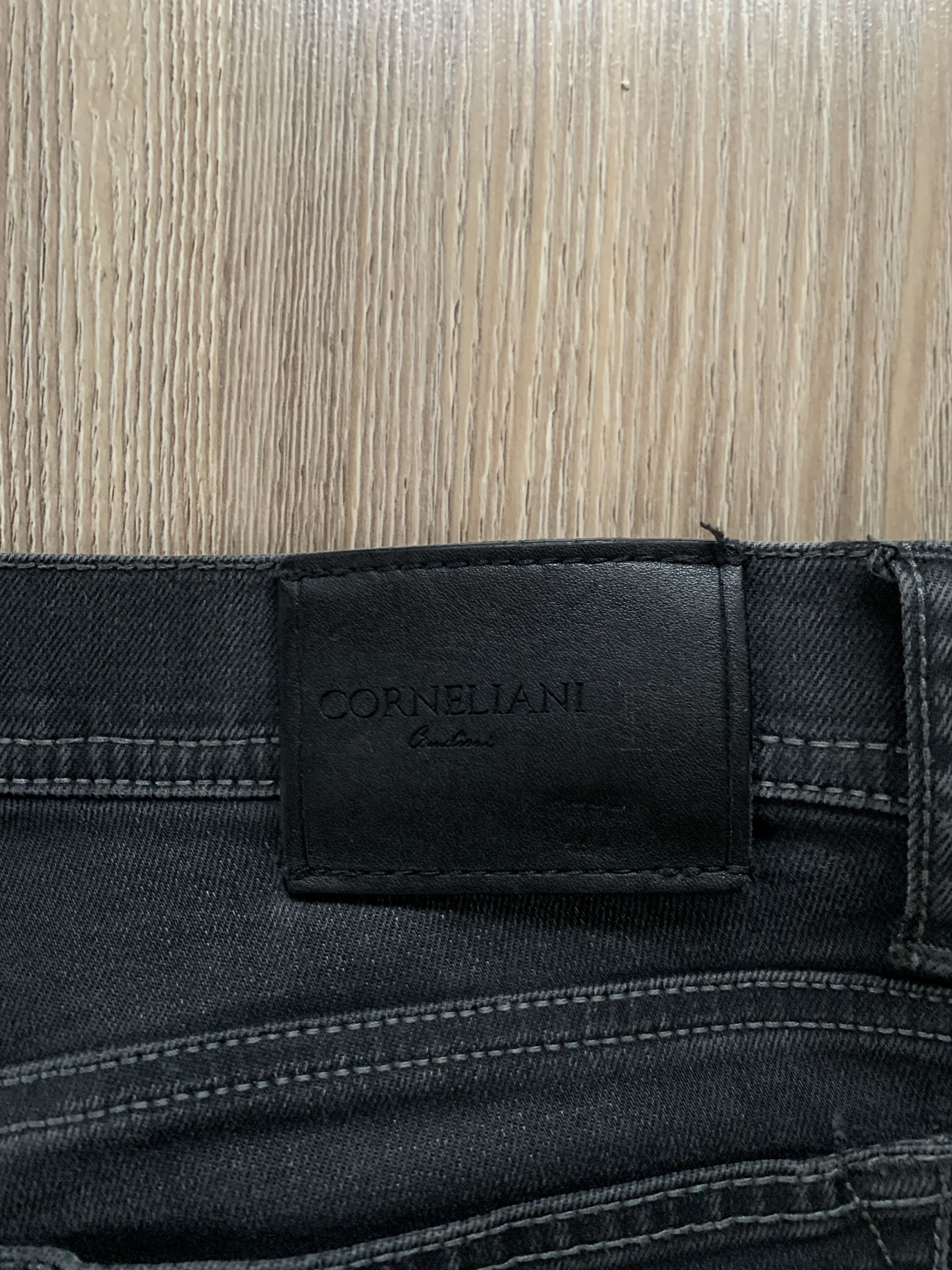 Corneliani Corneliani Black Distress Jeans Size US 34 / EU 50 - 5 Thumbnail