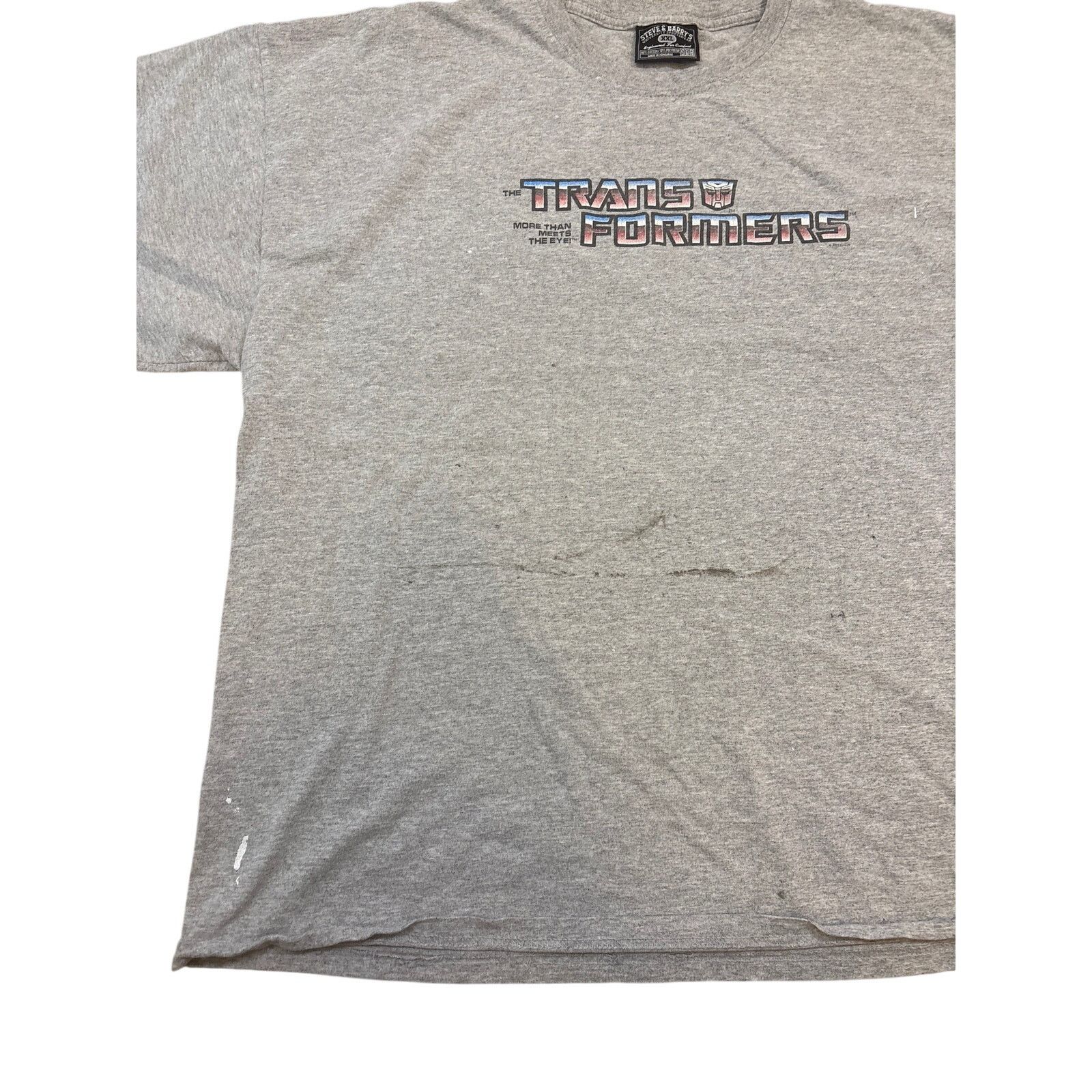 Steve And Barrys VTG 2007 Transformers Steve & Barry’s XXL Gray Graphic Shirt Size US XXL / EU 58 / 5 - 7 Thumbnail