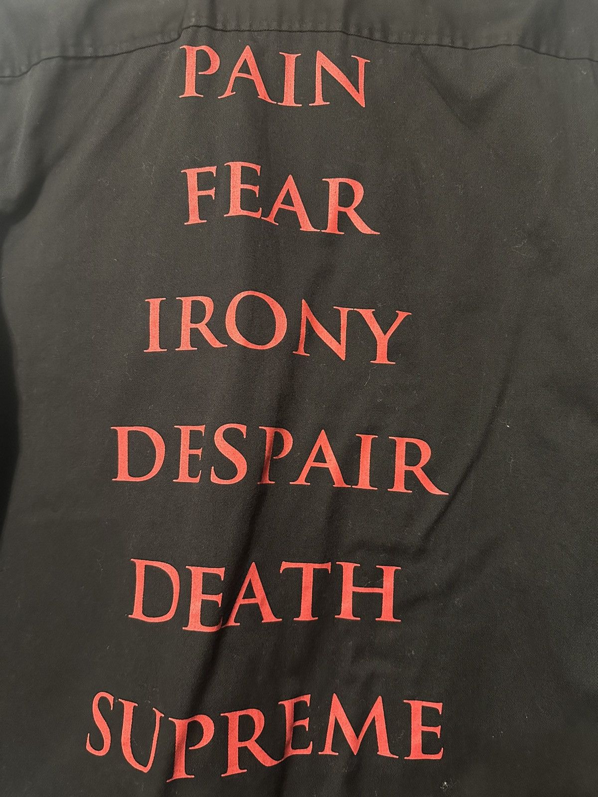 Supreme Supreme the Crow work shirt Size US S / EU 44-46 / 1 - 6 Thumbnail