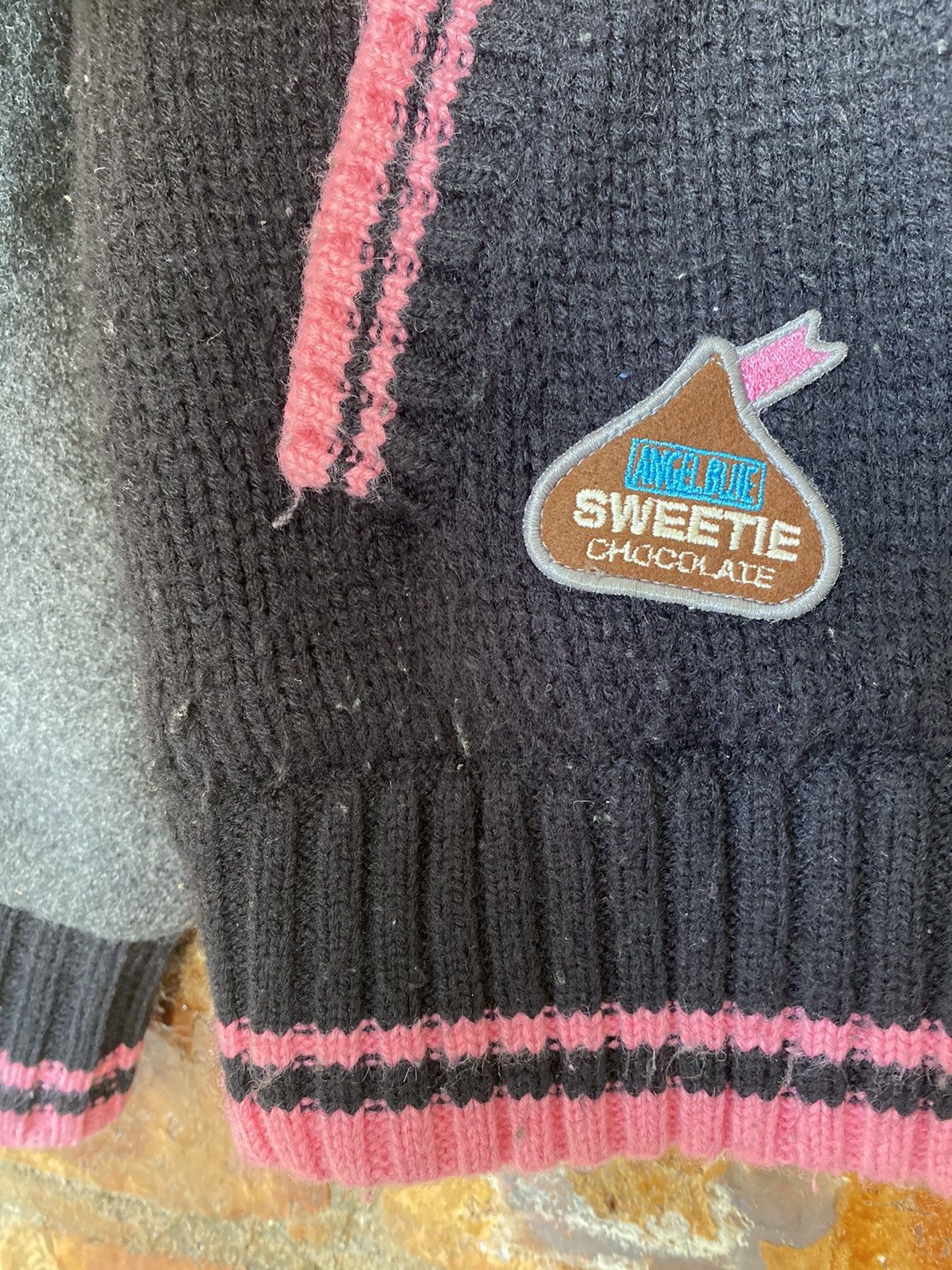 Angel Blue 1990s Angel Blue Knit patch Brand for cute girl Varsity Size M / US 6-8 / IT 42-44 - 10 Thumbnail