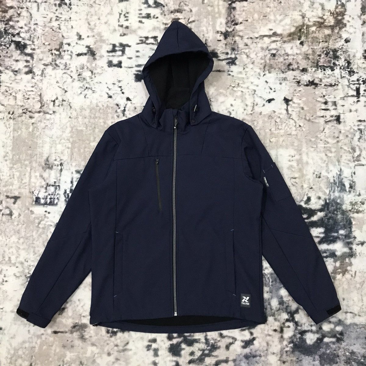 Japanese Brand Outdoor Life Tultex Tultex Stretchable Elastic Fabric Outdoor Jacket Hoodie Grailed