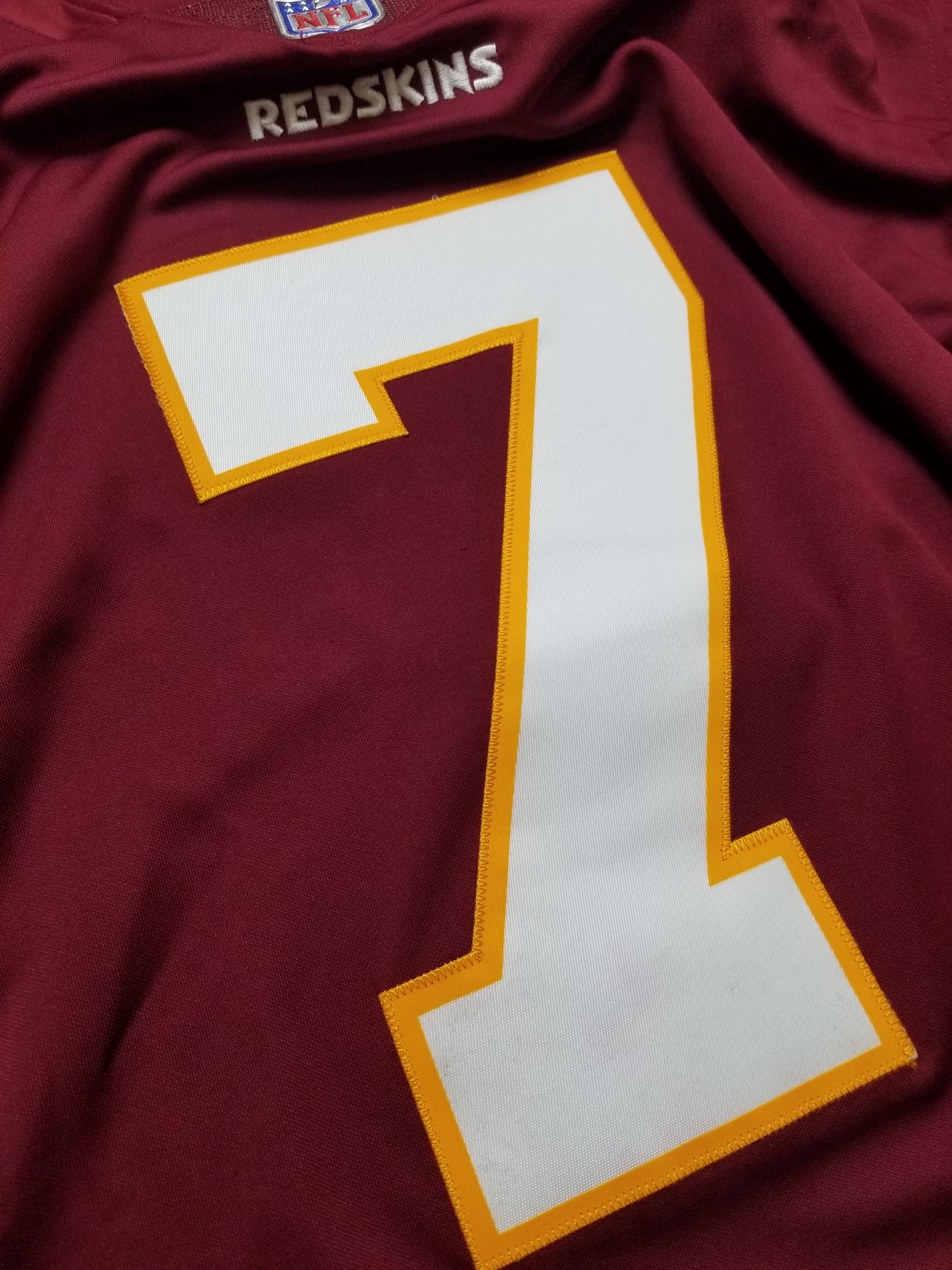 Nike Dwayne Haskins #7 Washington Redskins Limited Sewn Jersey Size US L / EU 52-54 / 3 - 18 Thumbnail