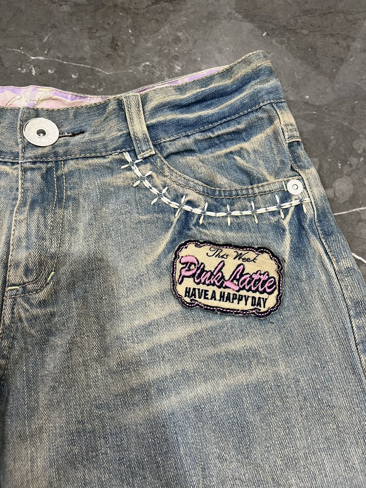 If Six Was Nine × Japanese Brand × Le Grande Bleu (L.G.B.) Pink latte vkei styled Size 30" / US 8 / IT 44 - 3 Thumbnail