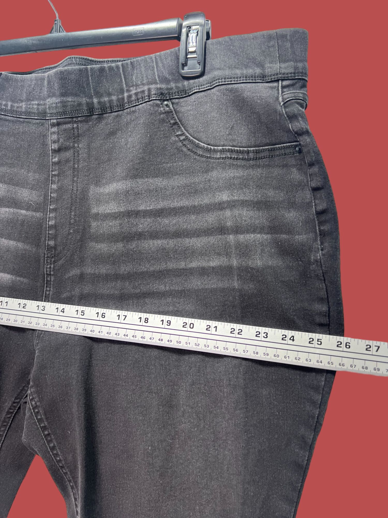 Other Terra & Sky-Women's Plus Size Pull On Legging Jeans 28" Inse Size 42" / US 20 - 6 Thumbnail