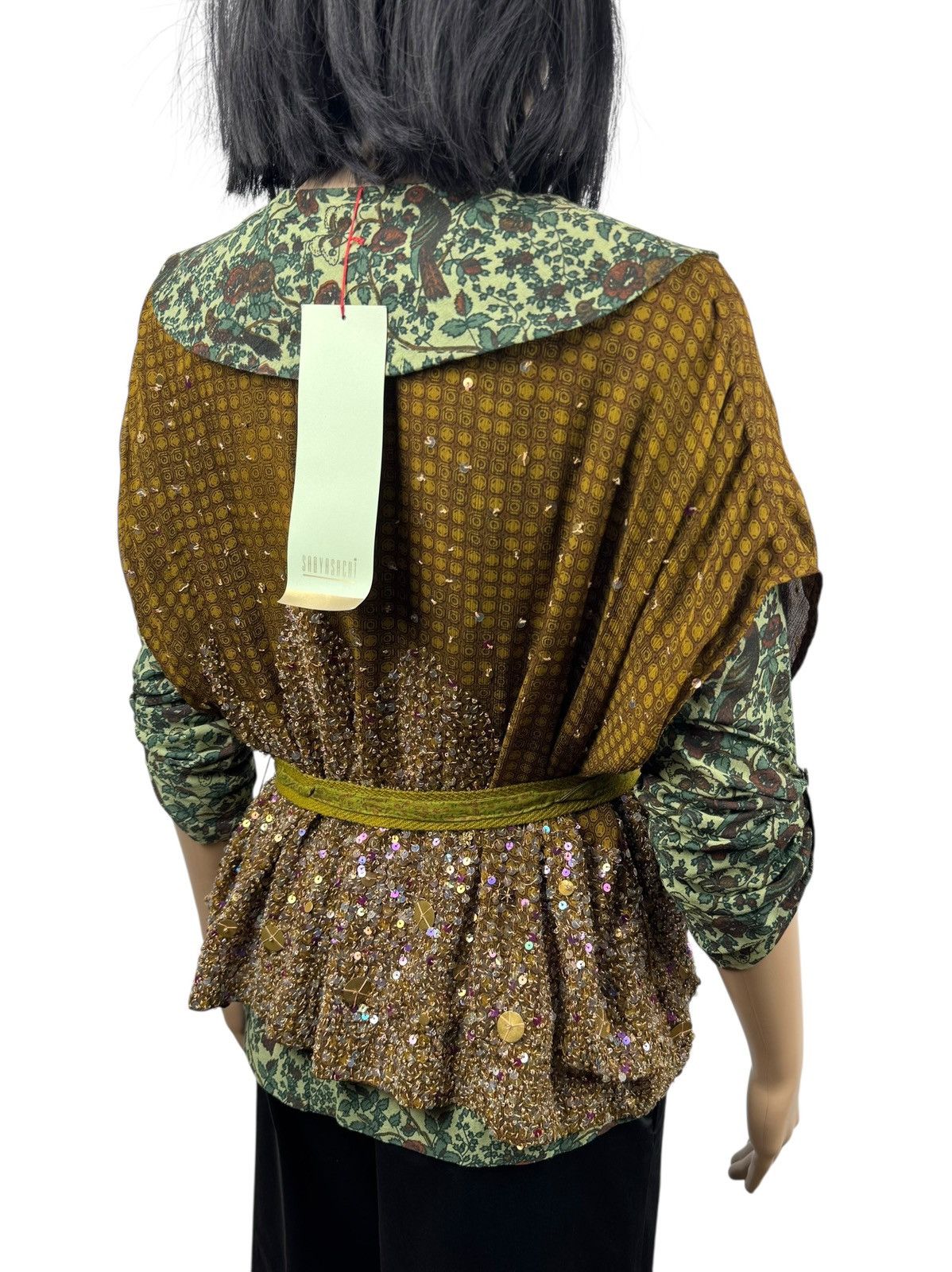 Other Sabyasachi 2in1 Shirt Cotton Silk Vest Hand Stitched size 10 Size M / US 6-8 / IT 42-44 - 9 Thumbnail