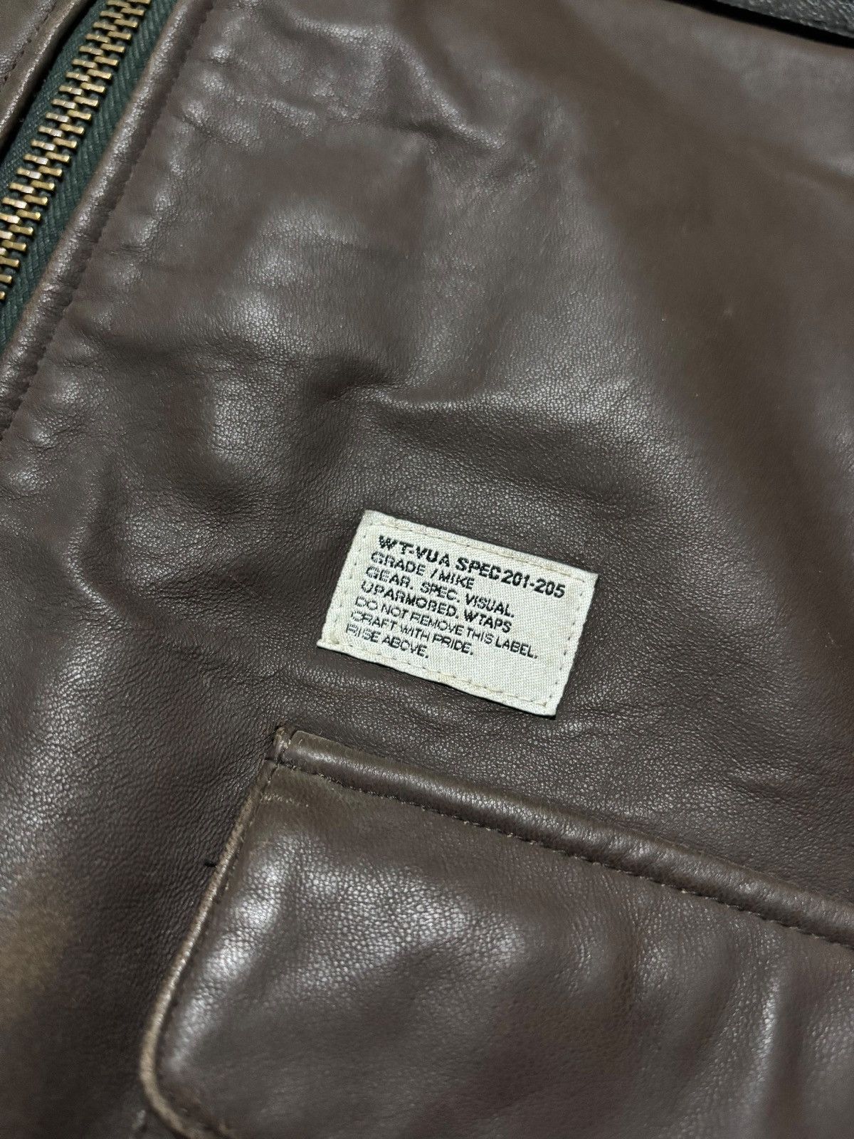 Wtaps WTAPS Dazed and Confused Field Lamb Leather Jacket Size US M / EU 48-50 / 2 - 5 Thumbnail