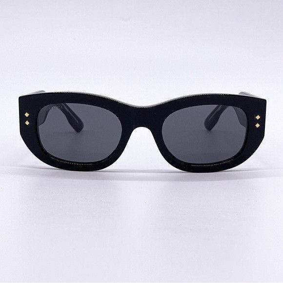 Gucci NEW GUCCI GG1215S 002 BLACK UNISEX SUNGLASSES Size ONE SIZE - 5 Thumbnail