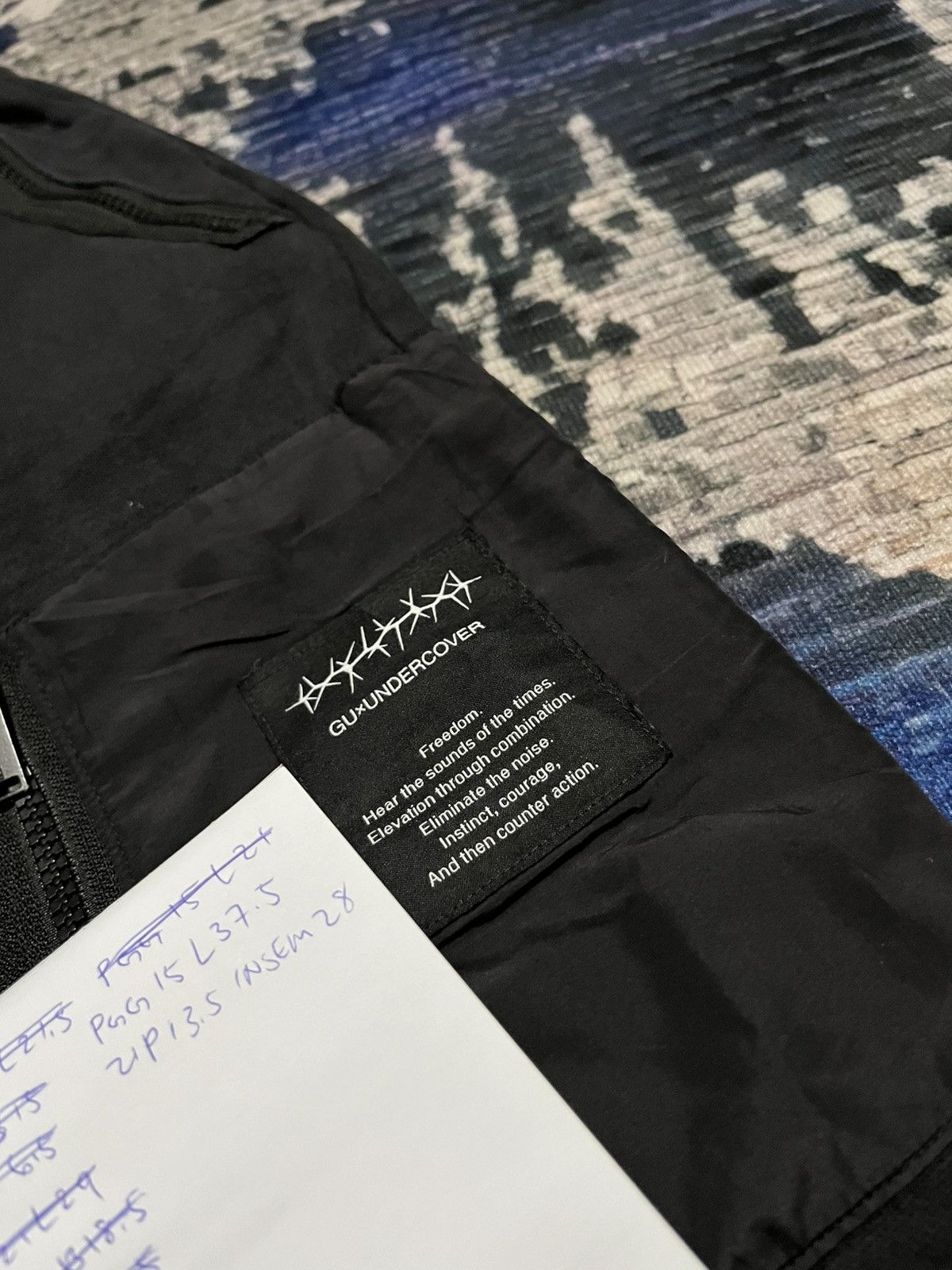 GU × Undercover 🔥GU x Undercover Side Pocket Baggy Sweetpants Size US 33 - 8 Thumbnail