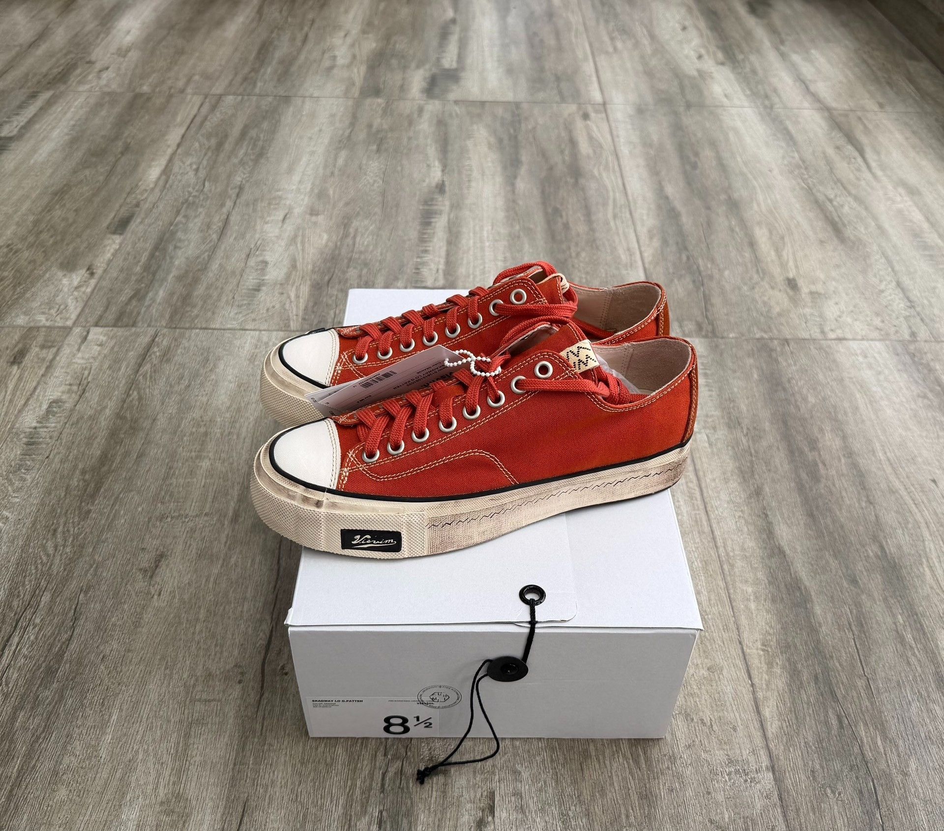 Visvim VISVIM SKAGWAY LO G.PATTEN Canvas Sneakers Size US 8.5 / EU 41-42 - 2 Thumbnail