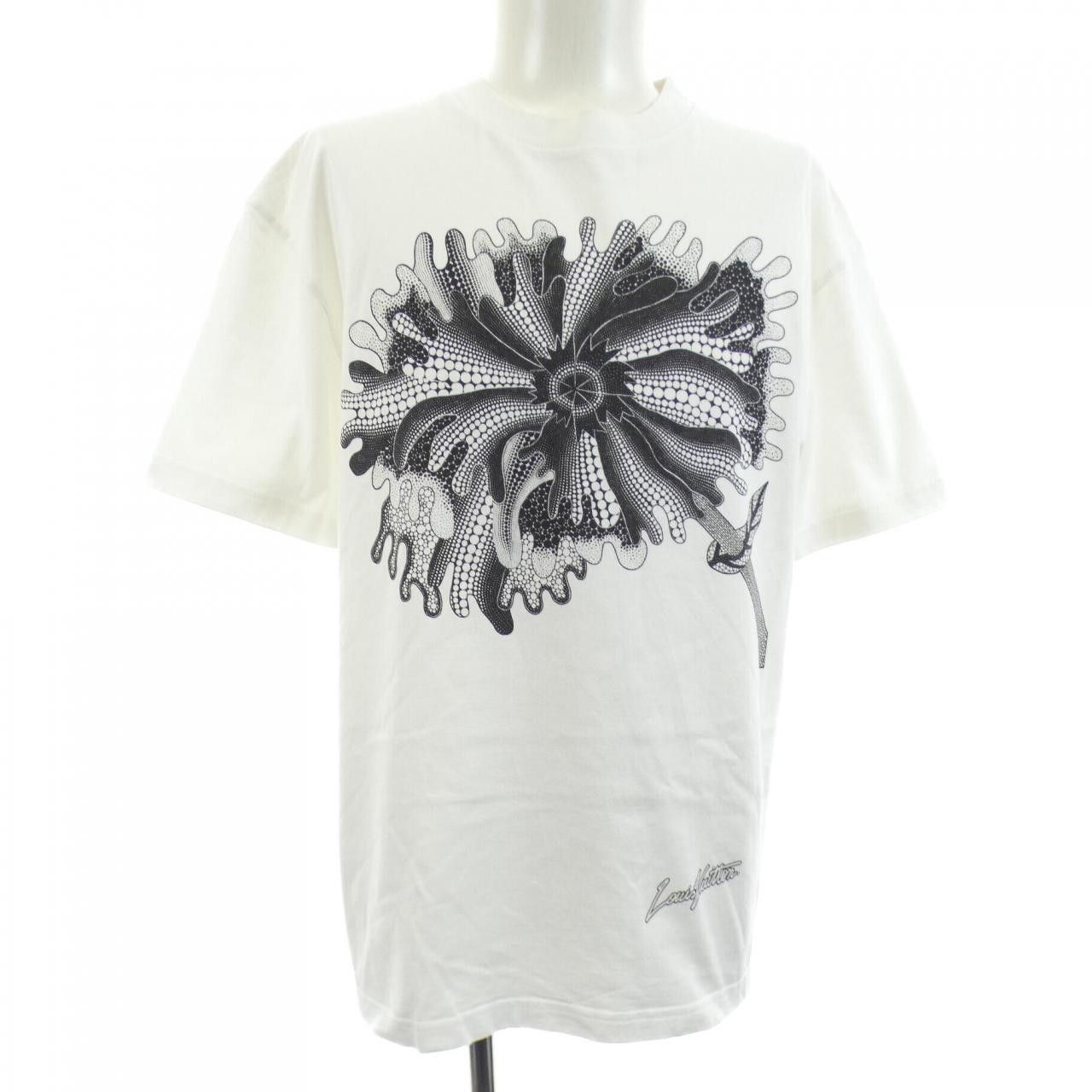 Louis Vuitton Louis Vuitton Louis Vuitton LVxYK Psychedelic Flower Cotton T Shirt Textile T-Shirts HOY37WNPG DUTY FREE for USA Size ONE SIZE - 1 Thumbnail