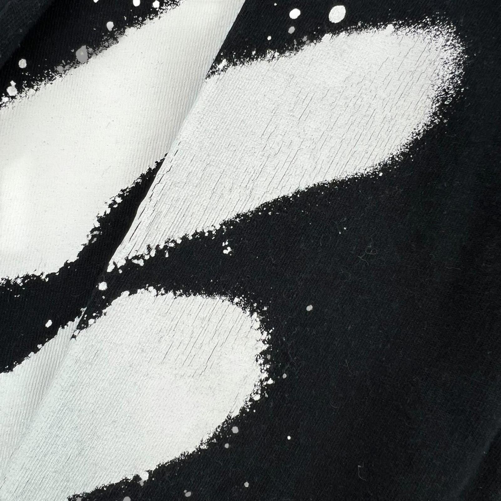Off-White Off-White Spray Diagonal Black Long Sleeve T Shirt Size US M / EU 48-50 / 2 - 4 Thumbnail