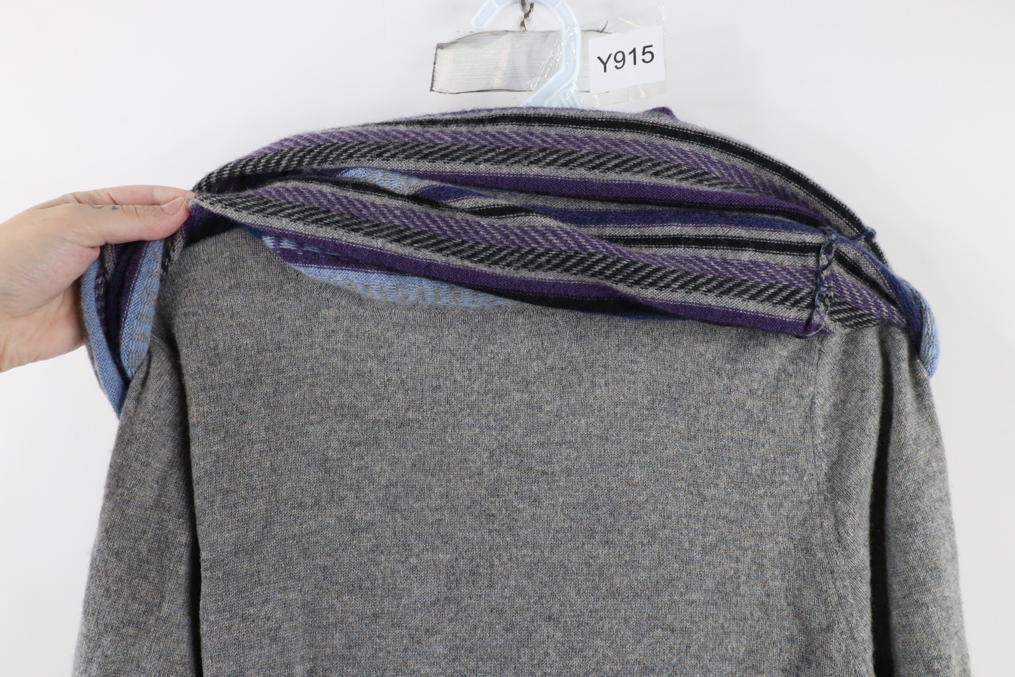 Vintage Vintage 90s Streetwear Cashmere Knit Funnel Neck Sweater Size M / US 6-8 / IT 42-44 - 5 Thumbnail
