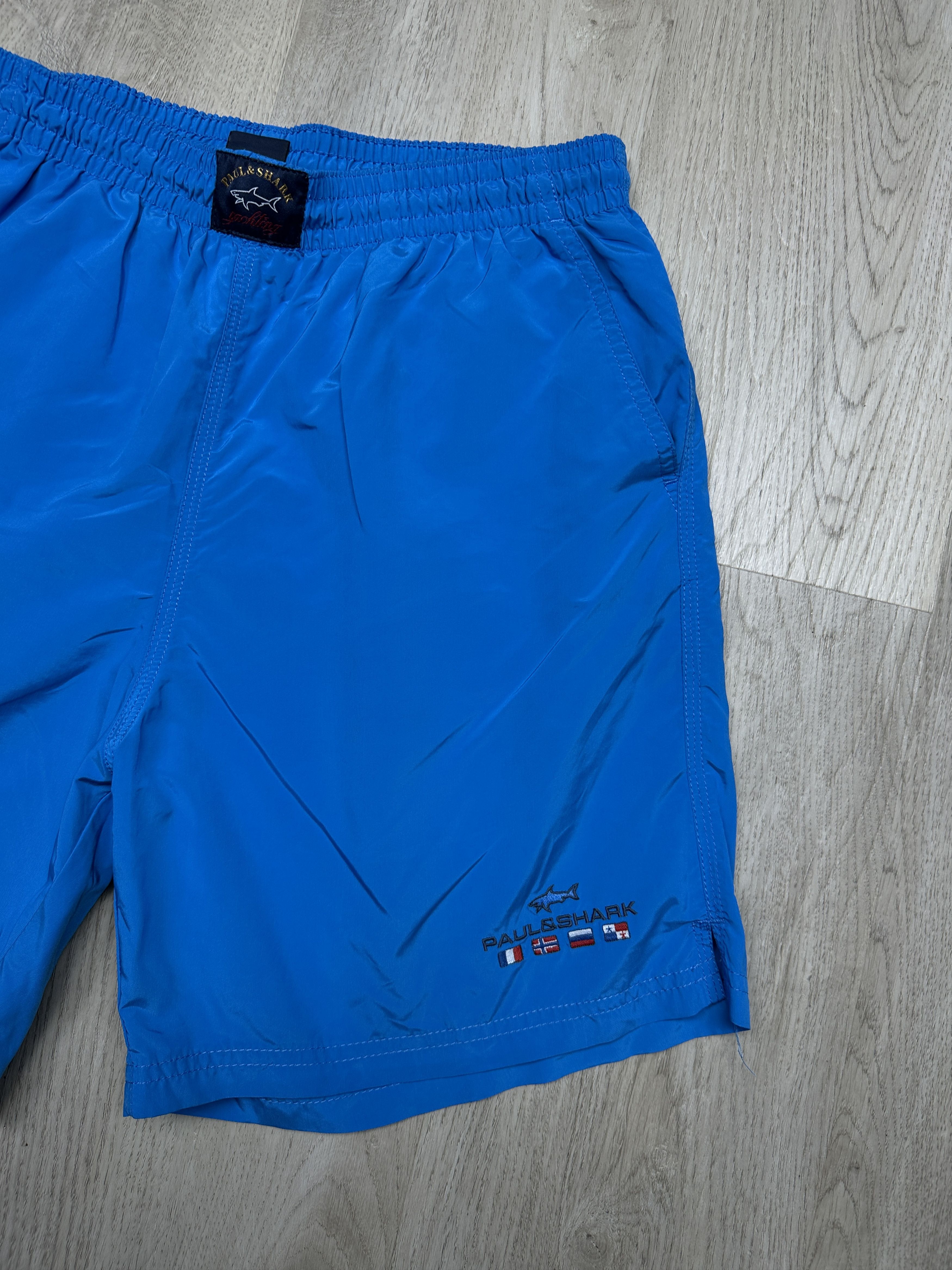 Paul & Shark Paul & Shark Vintage Mens Nylon Shorts Size US 32 / EU 48 - 2 Thumbnail