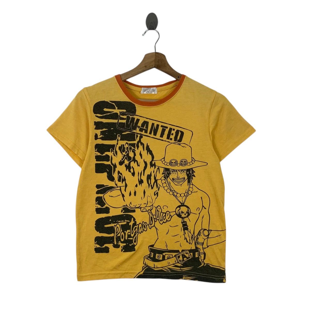 One Piece ONE PIECE PORTGAS D. ACE Luffy Whitebeard Crew Tee Shirt Size US XS / EU 42 / 0 - 1 Thumbnail