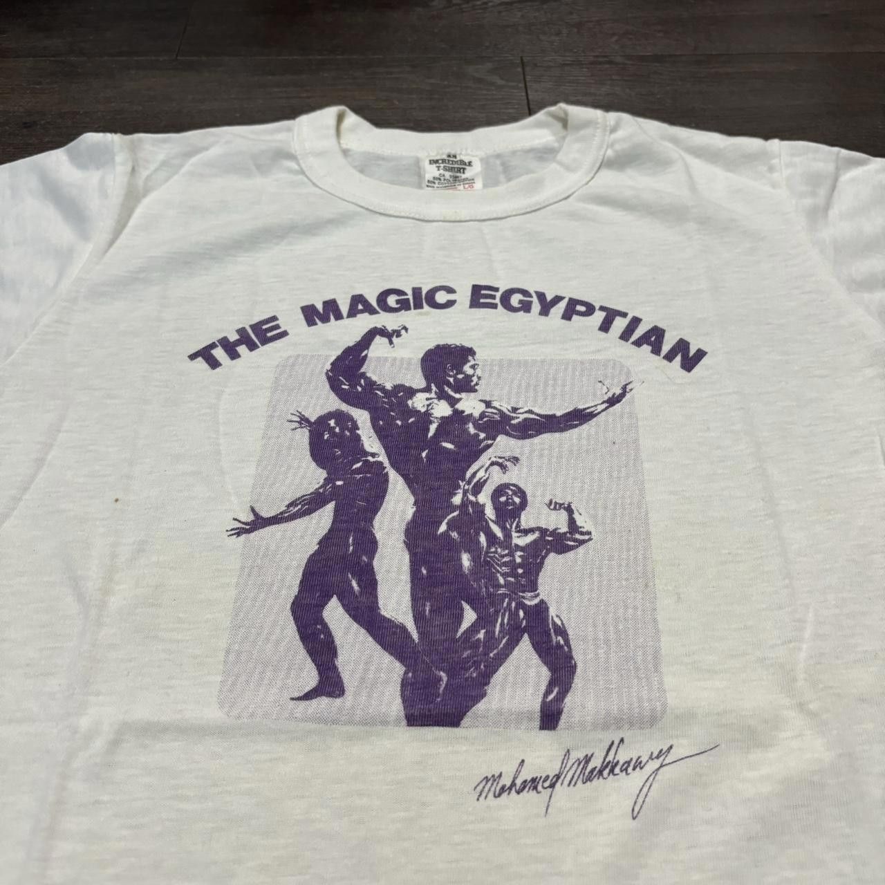 Designer Vintage The Magic Egyptian T Shirt 80s Body Builder Size US M / EU 48-50 / 2 - 1 Thumbnail