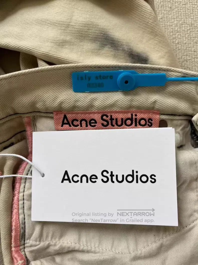 Acne Studios Acne Studios Casual high-waisted wide-leg denim trousers, Size 28" / US 6 / IT 42 - 4 Thumbnail