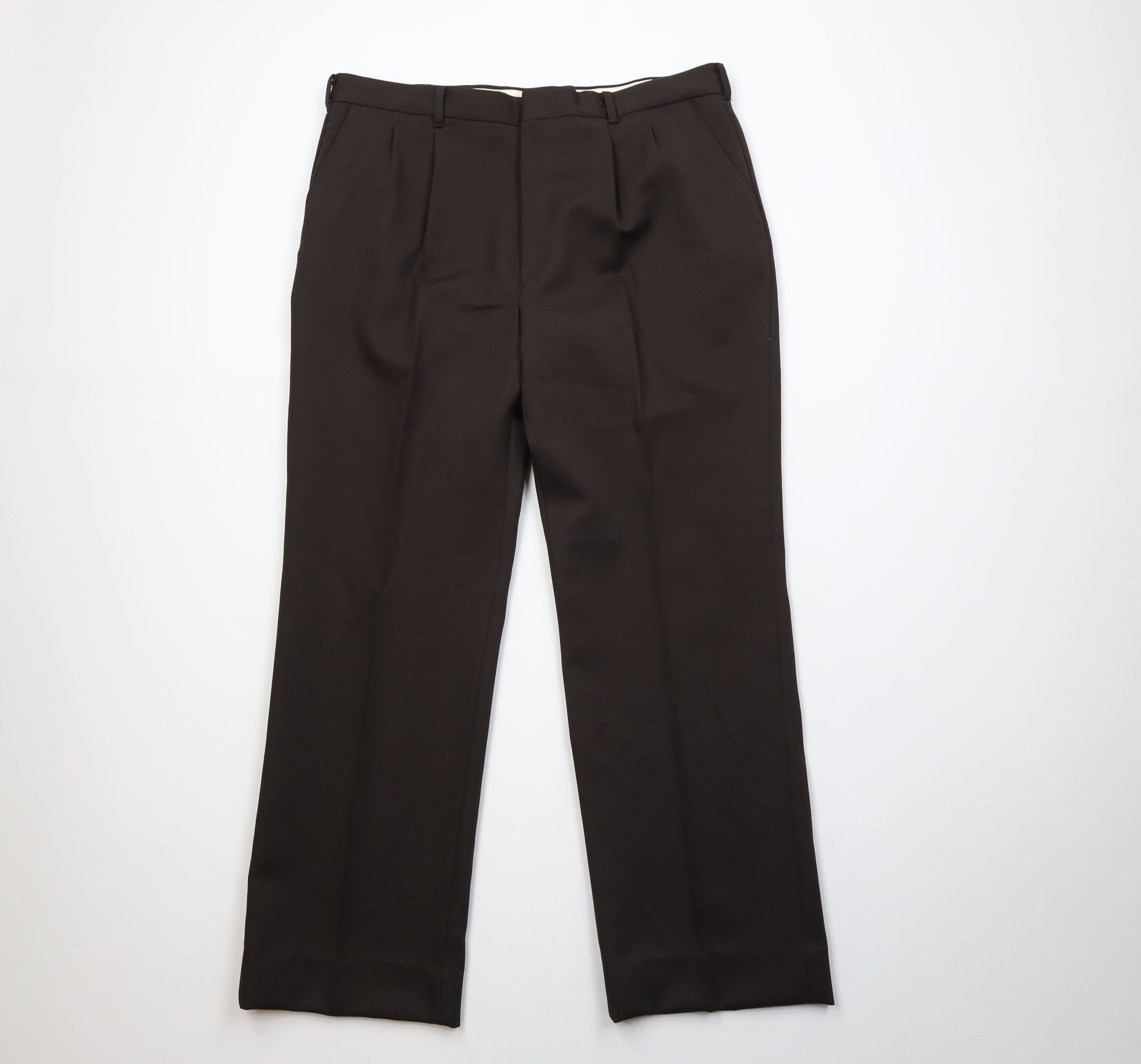Vintage Deadstock Vintage 70s Streetwear Wide Leg Chino Pants USA Size US 38 / EU 54 - 1 Thumbnail
