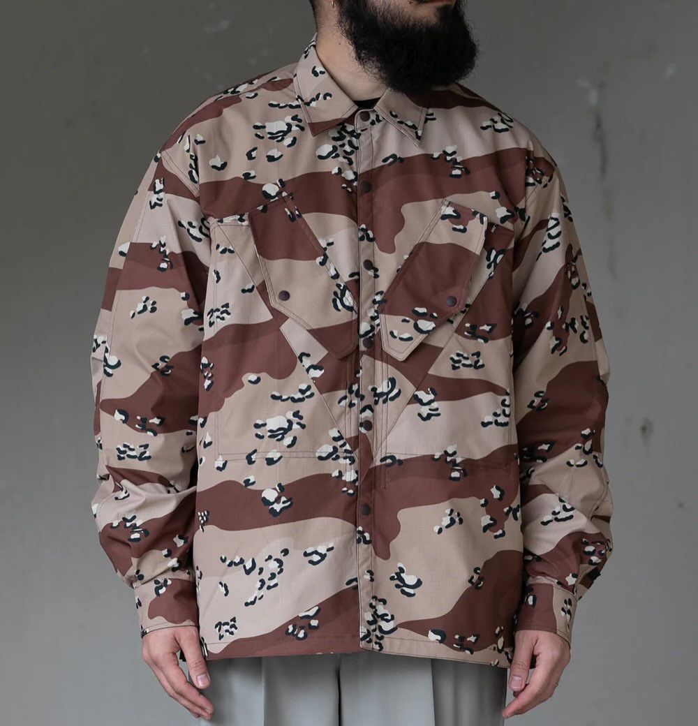 Japanese Brand Daiwa Pier39 Tech Reversible Paramarine Jacket Camo/Brown Size US L / EU 52-54 / 3 - 11 Thumbnail