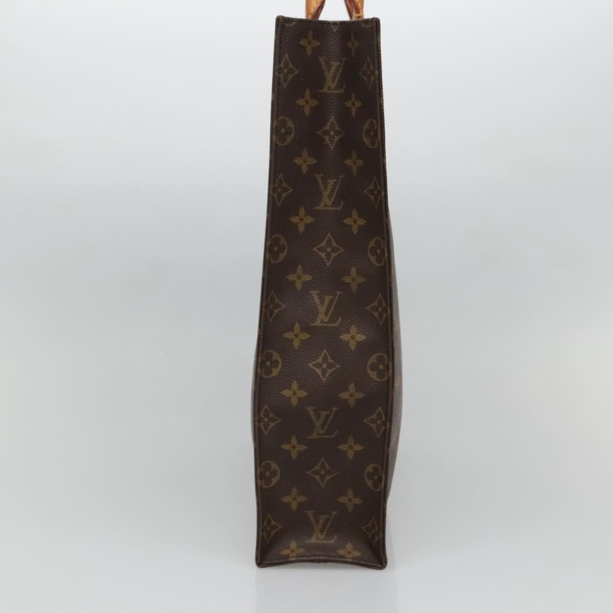 Louis Vuitton LOUIS VUITTON Monogram Sac Plat Hand Bag M51140 Size ONE SIZE - 4 Thumbnail