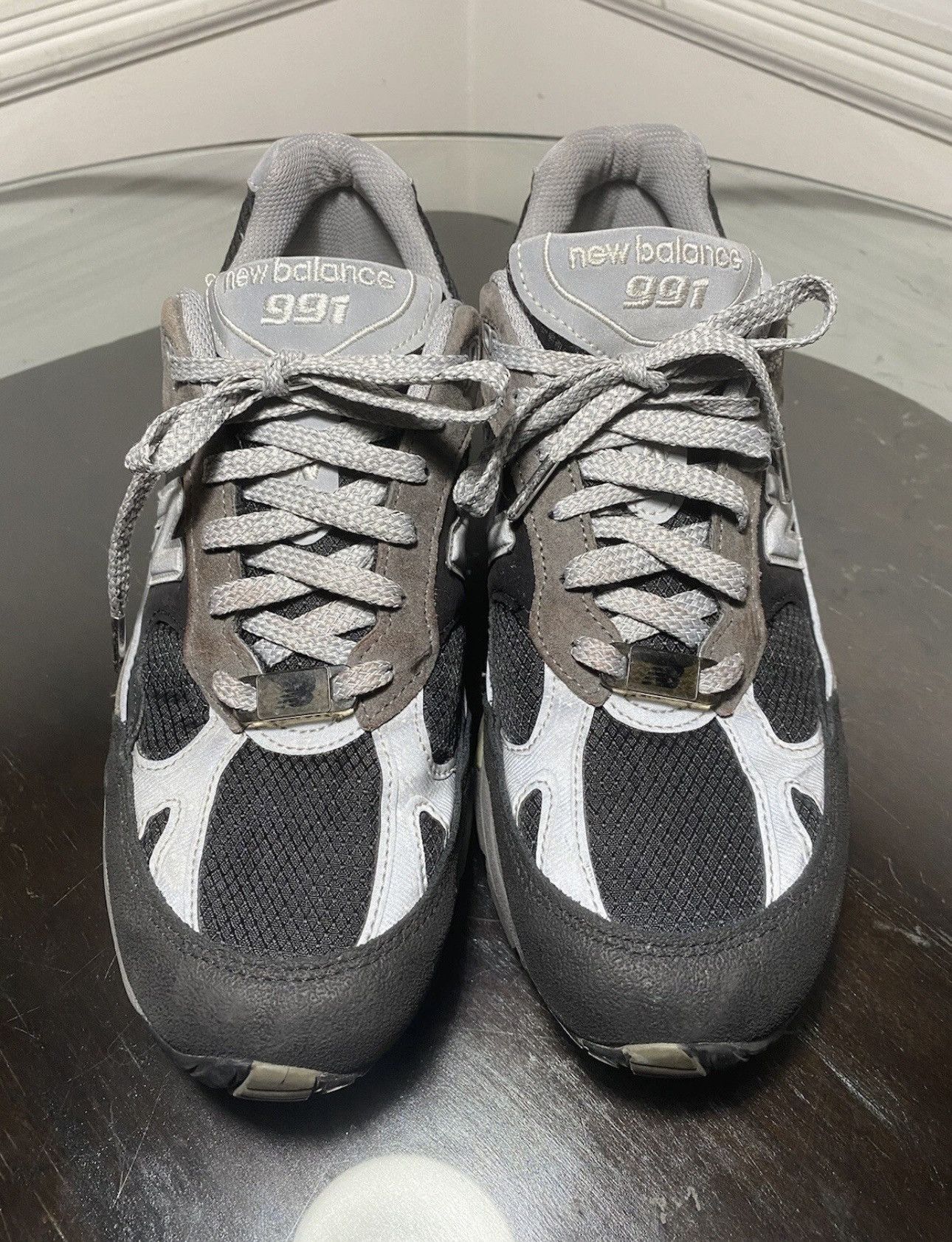 New Balance × Slam Jam New Balance Slam Jam 991 Made In England Black Grey Size 10 Size US 10 / EU 43 - 5 Thumbnail